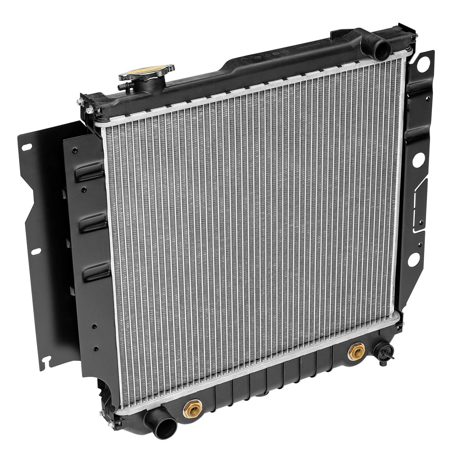 17101.13 | Omix-Ada | Radiator, 1 Row | OE Reference: 52080183 | Fits 1987-2006 Jeep Wrangler YJ/TJ