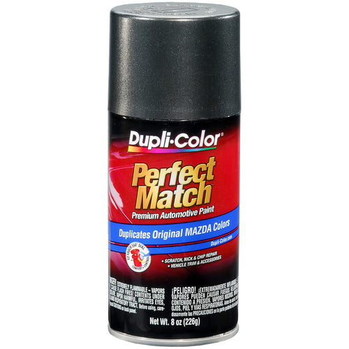 Perfect Match Dupli-Color EBMZ11607 Automotive Spray Paint 8 oz. Aerosol Can Intended For Mazda Graphite Mica Metallic, 38R