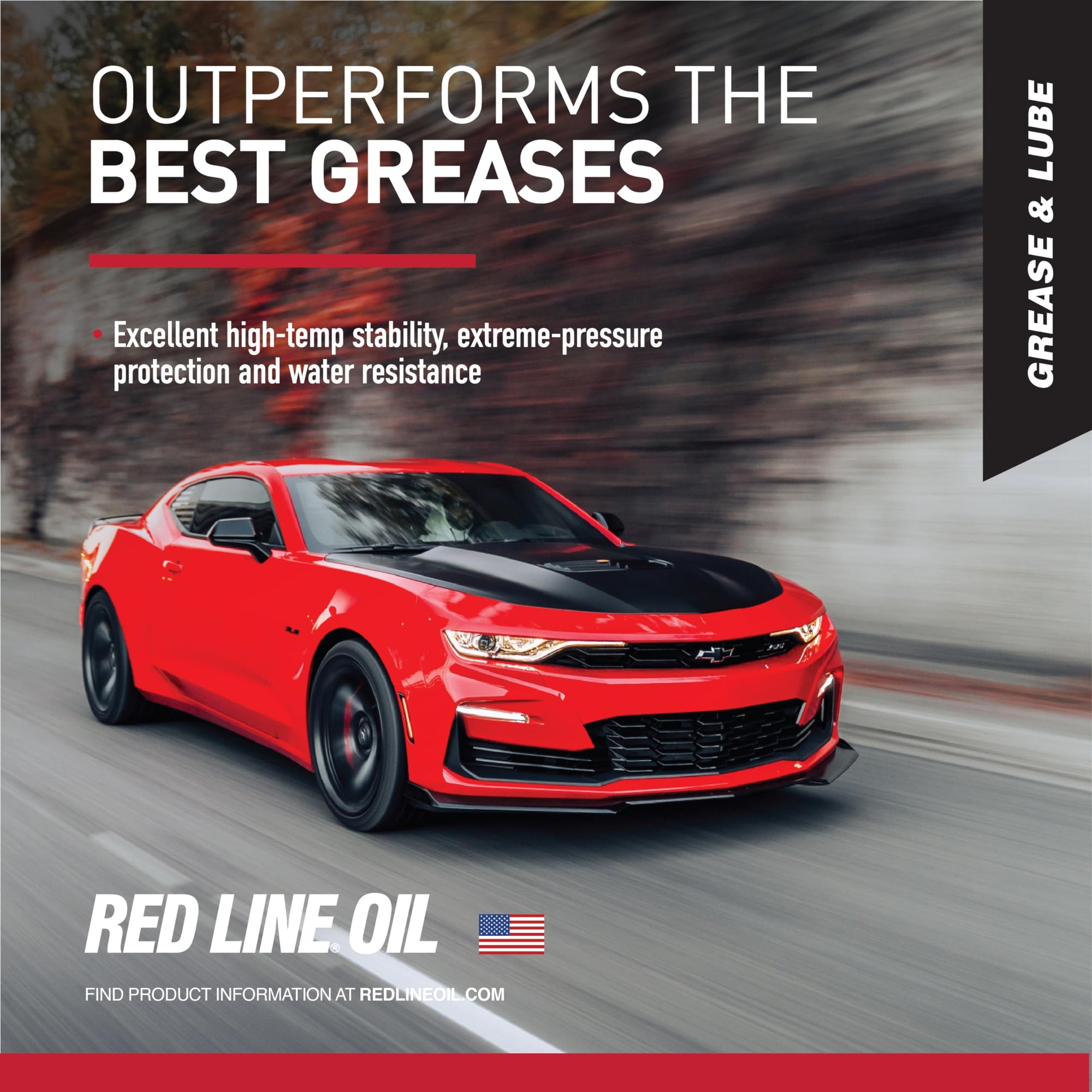 Red Line High Performance 80406 CV-2 Synthetic Grease Cartridge with Red Moly - 35 Pound Pail