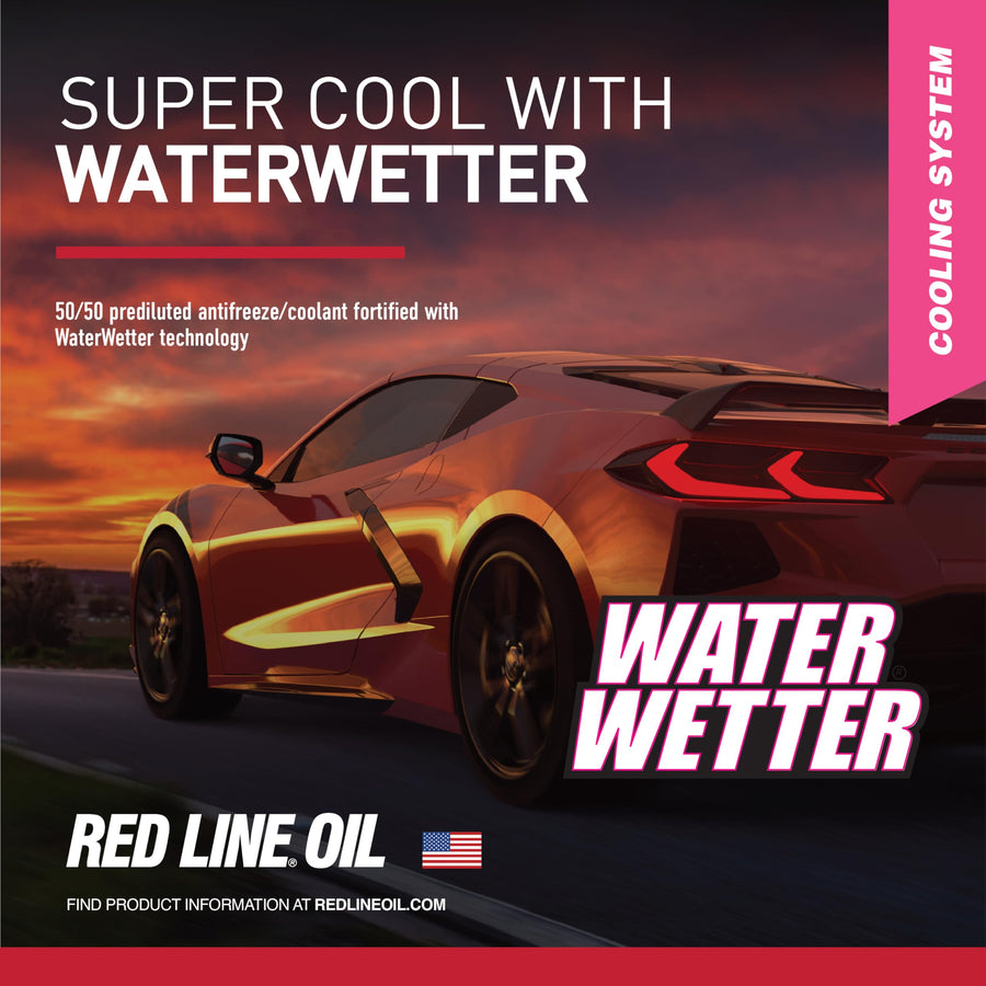 Supercool Red Line 81215 Performance Antifreeze/Coolant, Ready to Use Formula - 1 Gallon