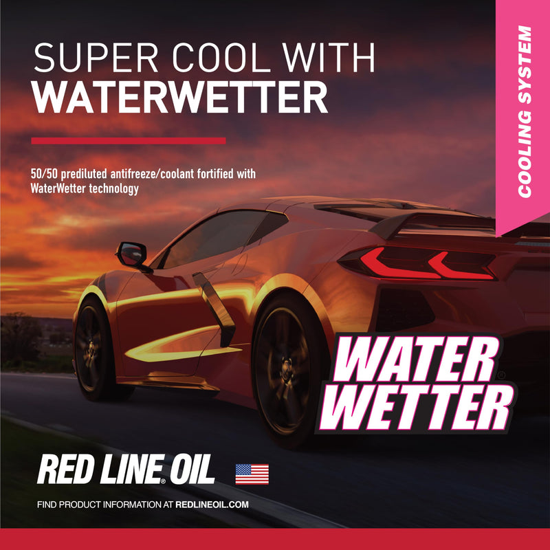 Supercool Red Line 81215 Performance Antifreeze/Coolant, Ready to Use Formula - 1 Gallon
