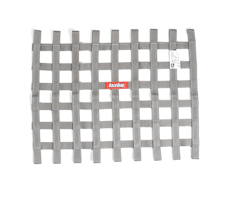 Window Net RaceQuip 725065RQP SFI 27.1 1 in Webbing 18 x 24 in Rectangle Platinum