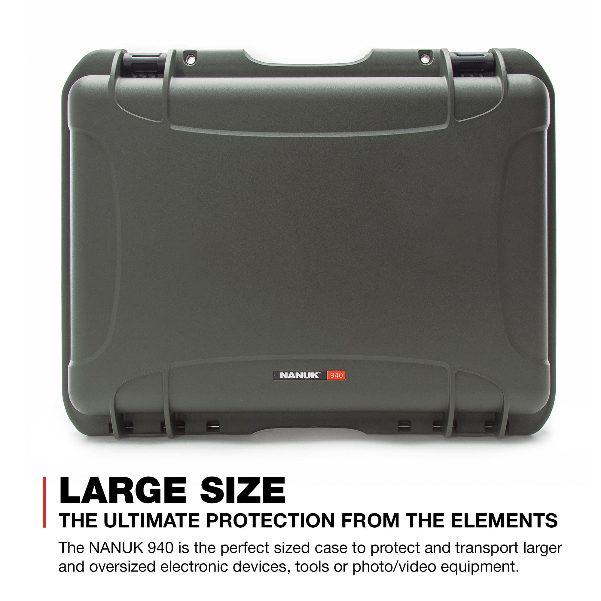 Olive Nanuk 940 Waterproof Hard Case with Foam Insert