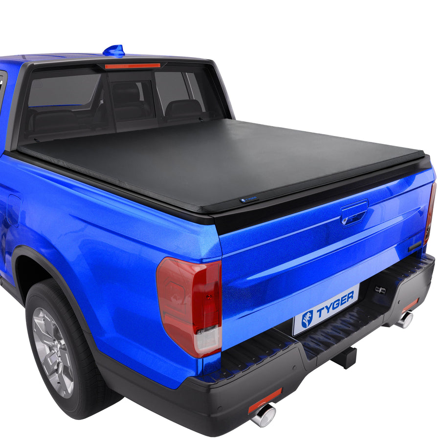 Tyger Auto T3 Soft Truck Bed Tri-fold Tonneau Cover Compatible with 2017-2026 Honda Ridgeline | 5'4" (64") Bed | TG-BC3H1065