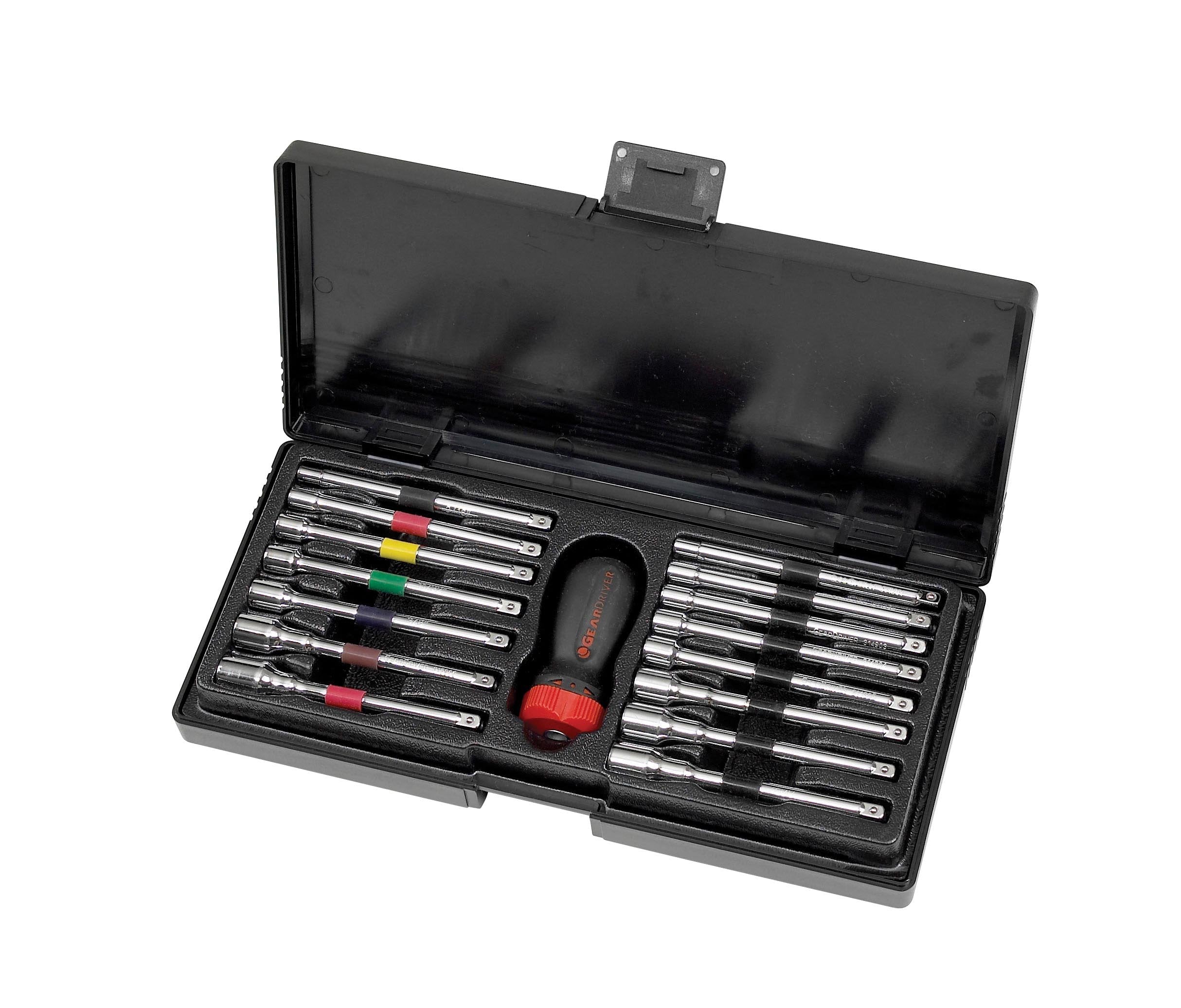 16 Piece GEARWRENCH Ratcheting Nutdriver Set | SAE & Metric | 8916D