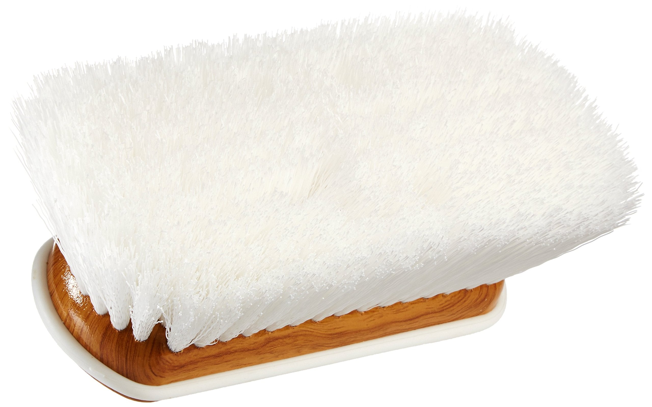 8" STAR BRITE Premium Cleaning Brush – Synthetic Wood Block with High-Density Star Prene Fibers for Boat Decks, Docks & Tough Surfaces – Fits Extend-A-Brush Handles – Stiff Bristle, White (040172)