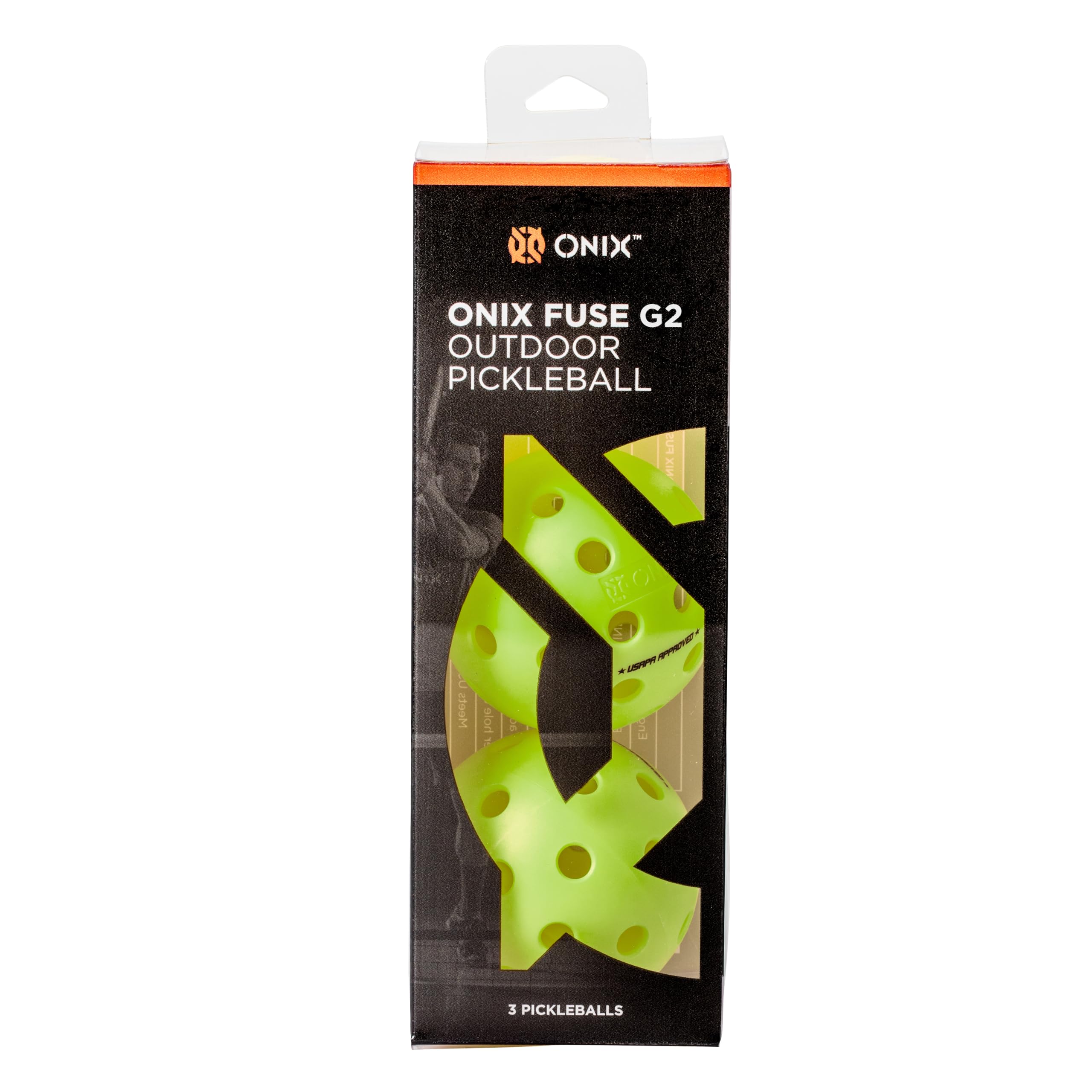 Fuse G2 Onix Outdoor Pickleball Balls