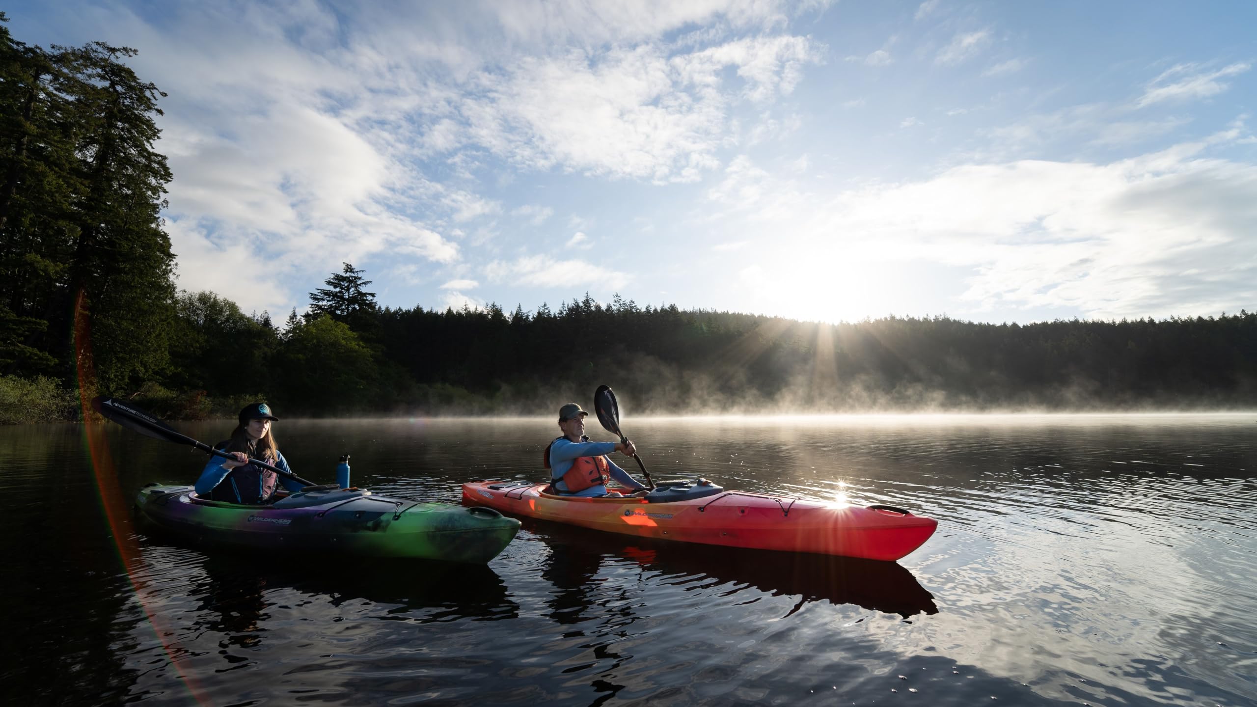 Pungo 125 Wilderness Systems | Sit Inside Recreational Kayak | Features Phase 3 Air Pro Comfort Seating | 12' 6" | Galaxy
