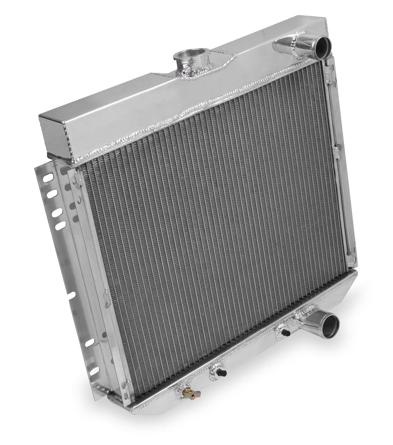 Frostbite Aluminum Performance Cooling Radiator 4-Row 63/70 Ford, Silver