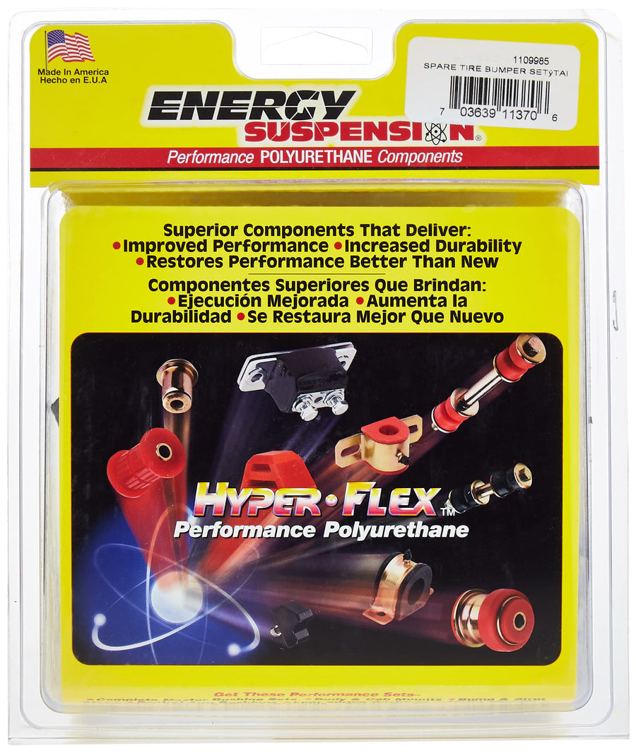 Spare Tire Bumper Set Energy Suspension 29105G