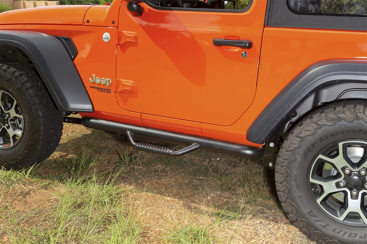 Spartan Rugged Ridge Nerf Bar for Jeep Wrangler JL | Textured Black | 11596.03 | Fits 2018-2025 Jeep Wrangler JL