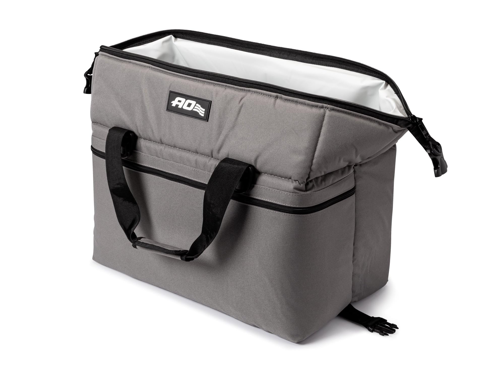 Coolers AO Original Soft-Sided Cooler Bag, Leak-Proof, Insulated, Lightweight, Charcoal, 48-Can