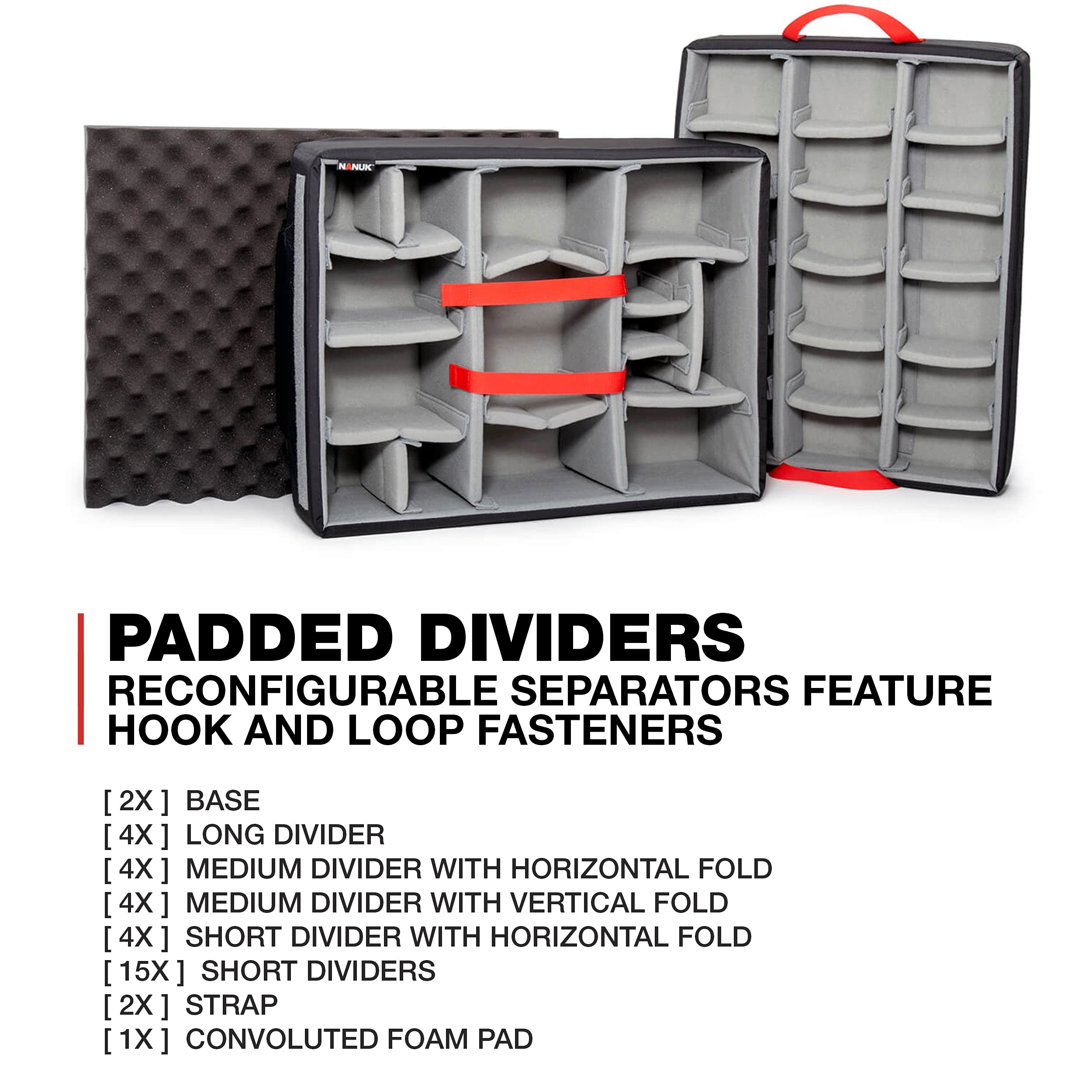 NANUK Pro Photo Kit 960 – Waterproof Travel Camera Hard Case with Padded Dividers and Wheels, 25.4” x 20” x 14.5” Dustproof and Impact-Resistant, Ideal for Heavy Loads – Black