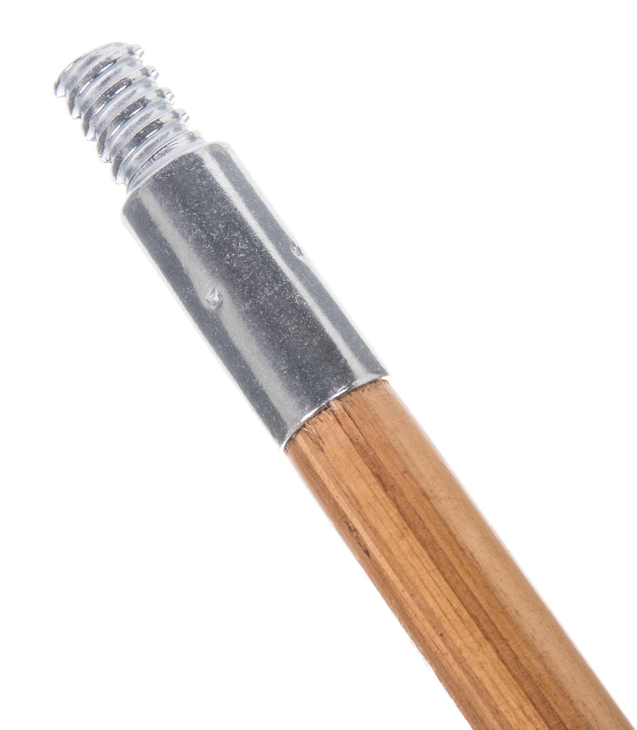 60" Wood Handle w/ Threaded Metal Tip Carlisle FoodService Products 4526700