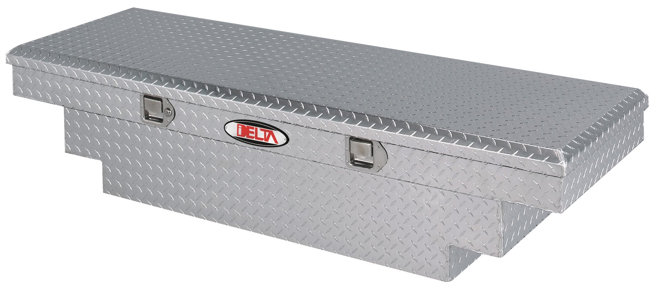 Mid Size Delta 1-304000 Bright Aluminum Single Lid Crossover Truck Box