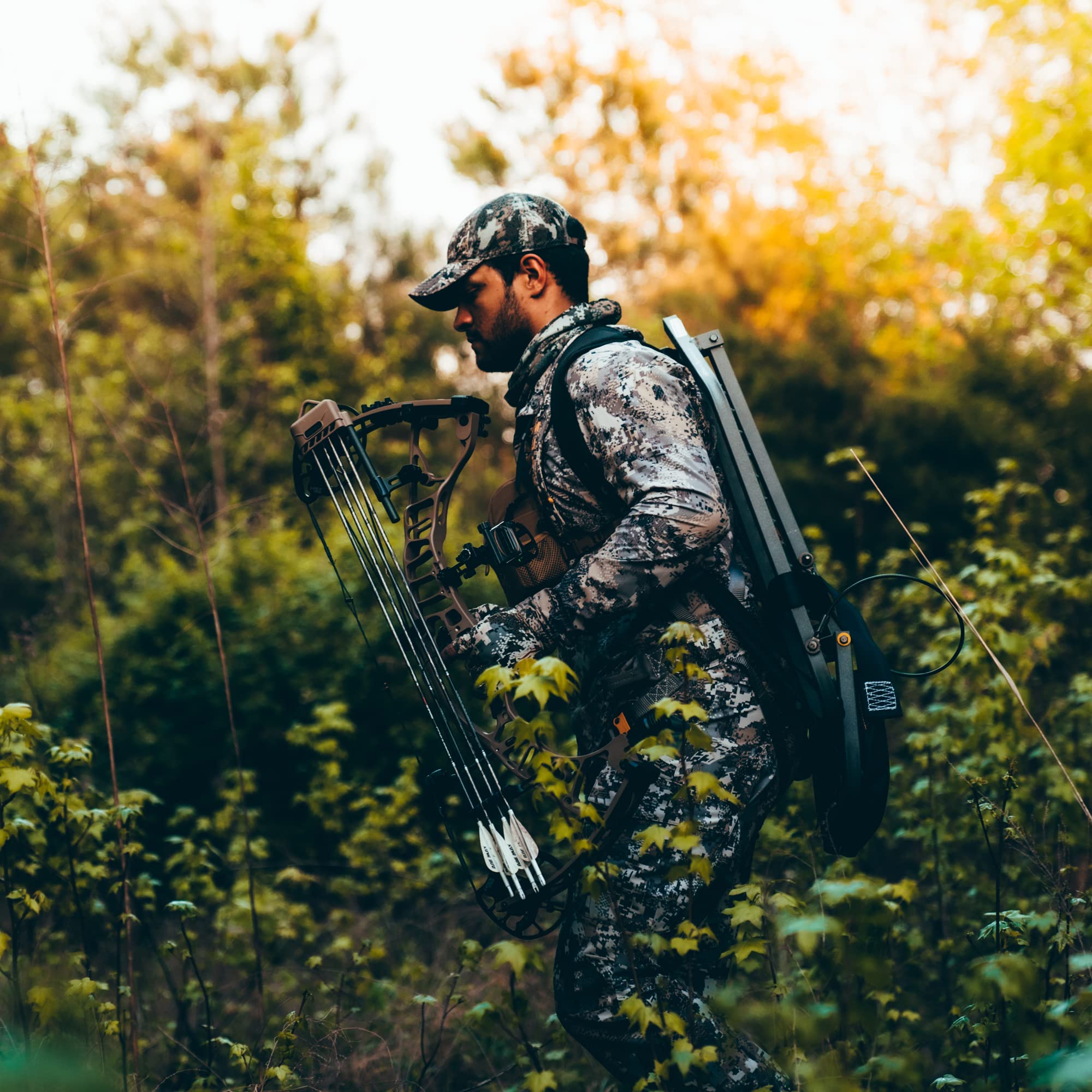 Universal Backpack Straps Rivers Edge® , Fits All Hang-On Treestands, Extra-Wide Padded Shoulder Straps, Fully-Adjustable, RE782