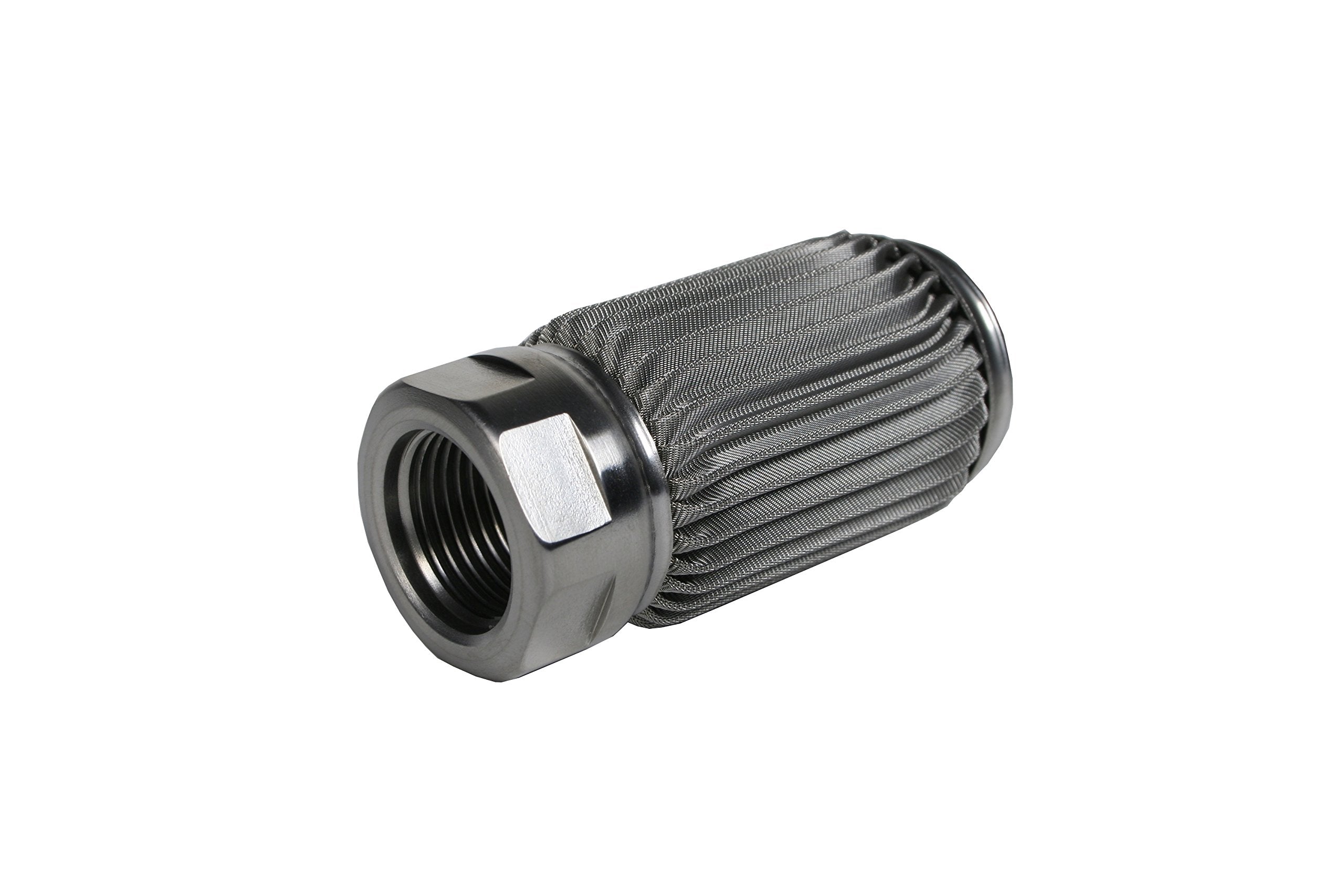Replacement Filter Aeromotive 12606 Element Only, Crimp Construction, 100-Micron Stainless Mesh