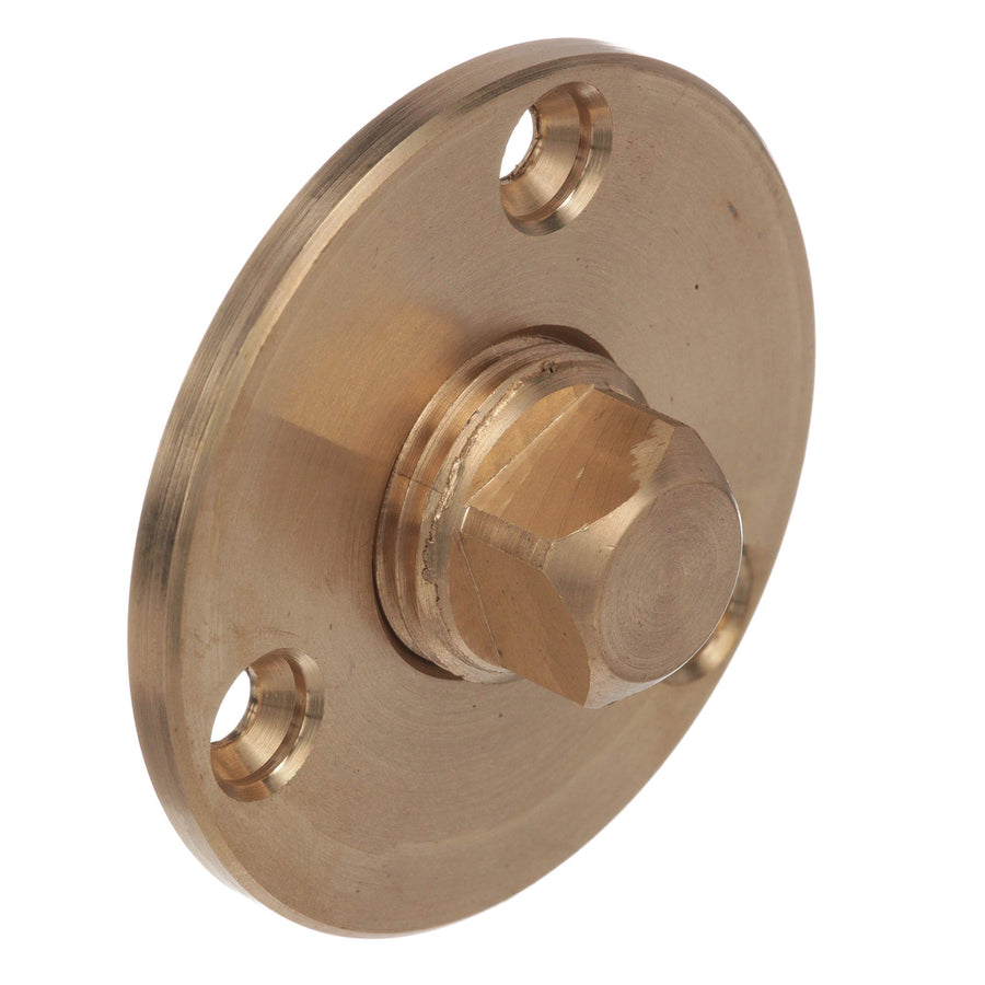 Bronze Attwood 7555-3 Garboard Drain Plug, for Bilge Drainage, Removable Nut, 3/8-Inch Neck Depth, ½-Inch NOT Drain