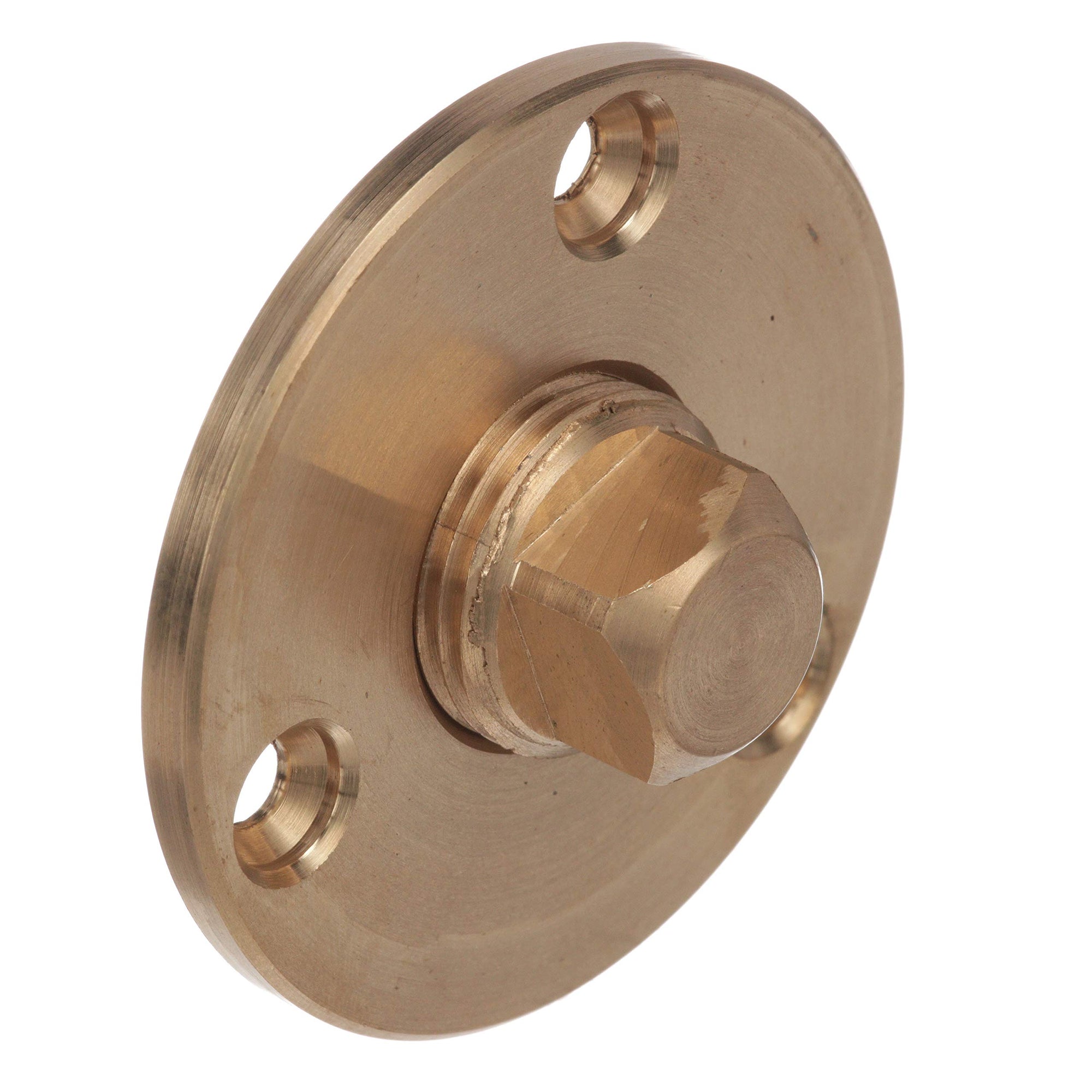 Bronze Attwood 7555-3 Garboard Drain Plug, for Bilge Drainage, Removable Nut, 3/8-Inch Neck Depth, ½-Inch NOT Drain
