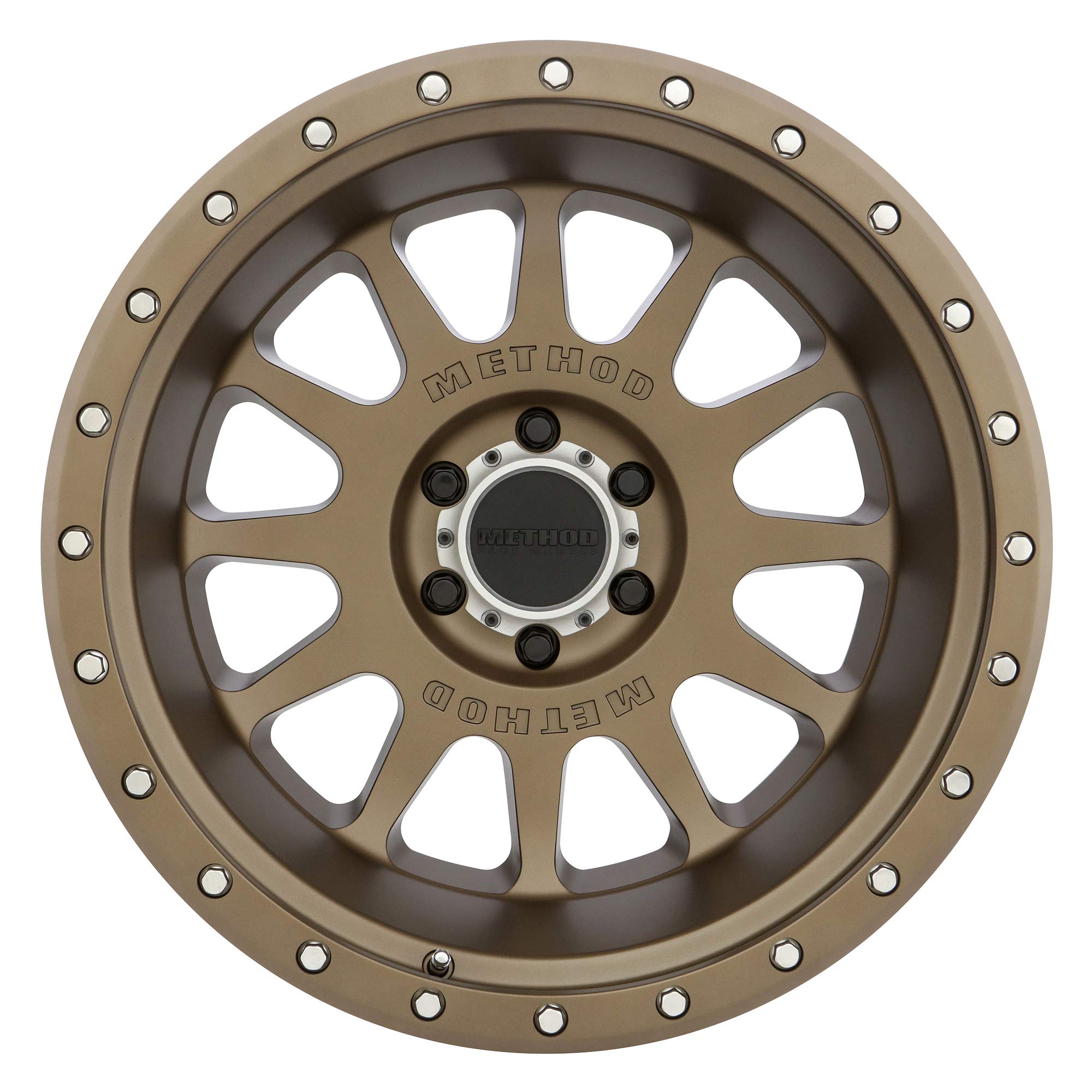 Method Race Wheels 20x10" 605 NV Bronze 6x5.5", 24mm offset 4.55" Backspace, MR60521060924N