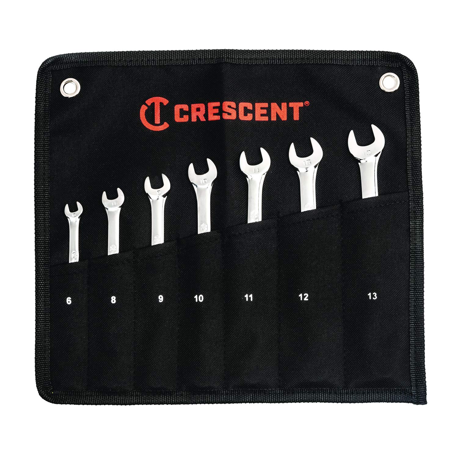 Crescent 12 Point 7 Piece Metric Combination Wrench Set - CCWSRMM7