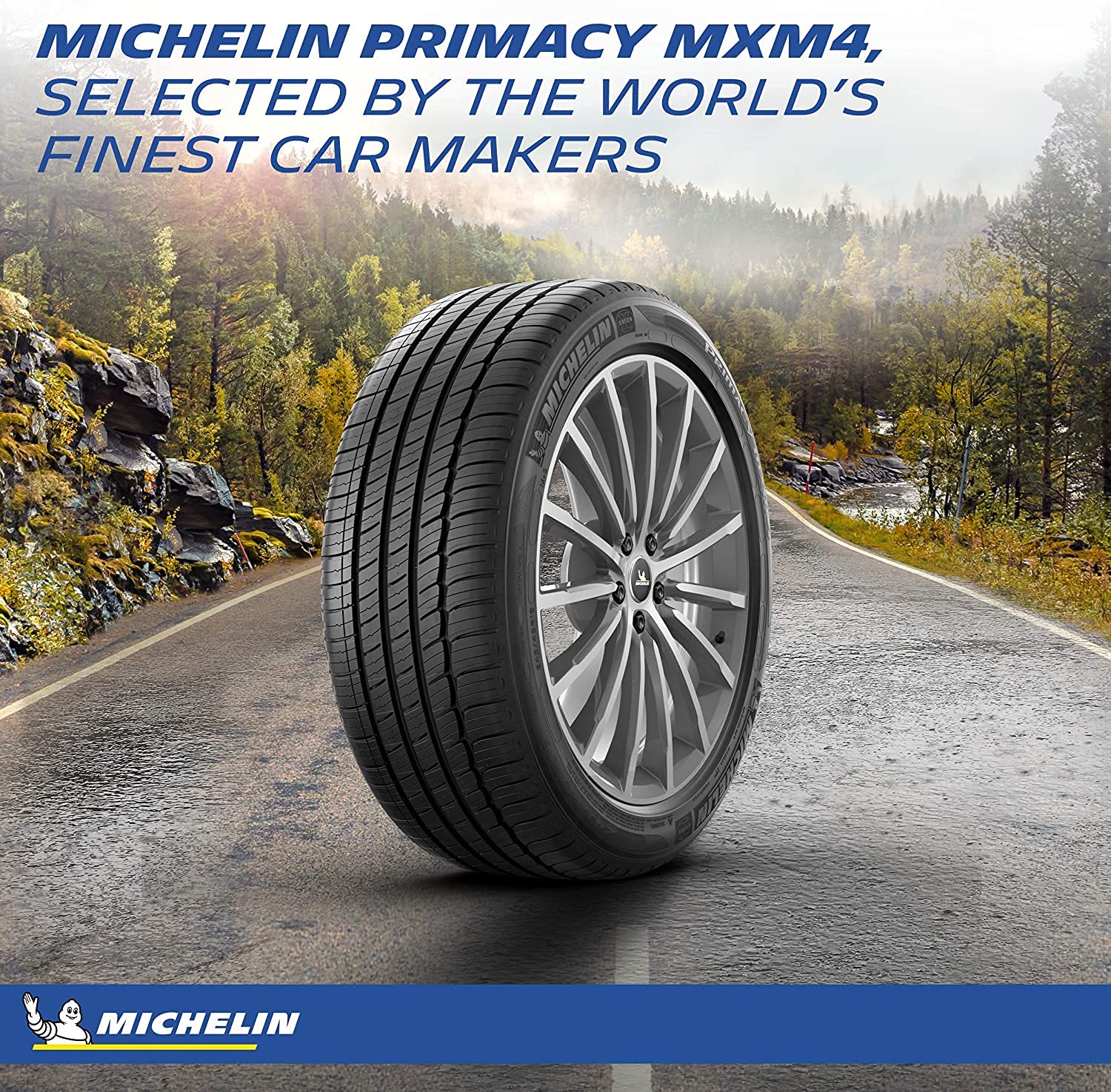 Primacy MXM4 MICHELIN Touring Radial Tire - 245/40R19 94V
