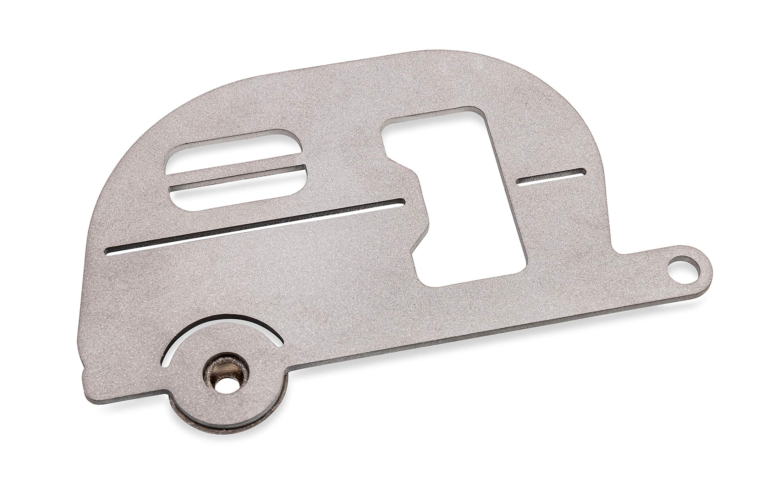Stainless Steel Bottle Opener Camco Life is Better at The Campsite - Easily Removes Bottle Caps & Doubles as Decorative Magnet - Features a Unique Camper Design - 2.5 x 3.75 in (53305)