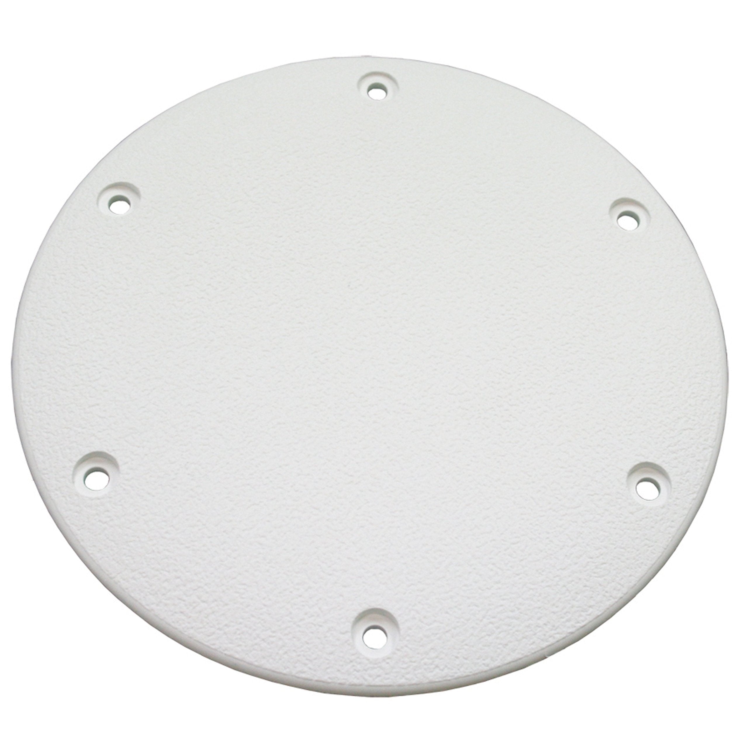 T-H Marine Designer Series DSSDP-2-2-DP Screw Down Deck Plates, 8" - White