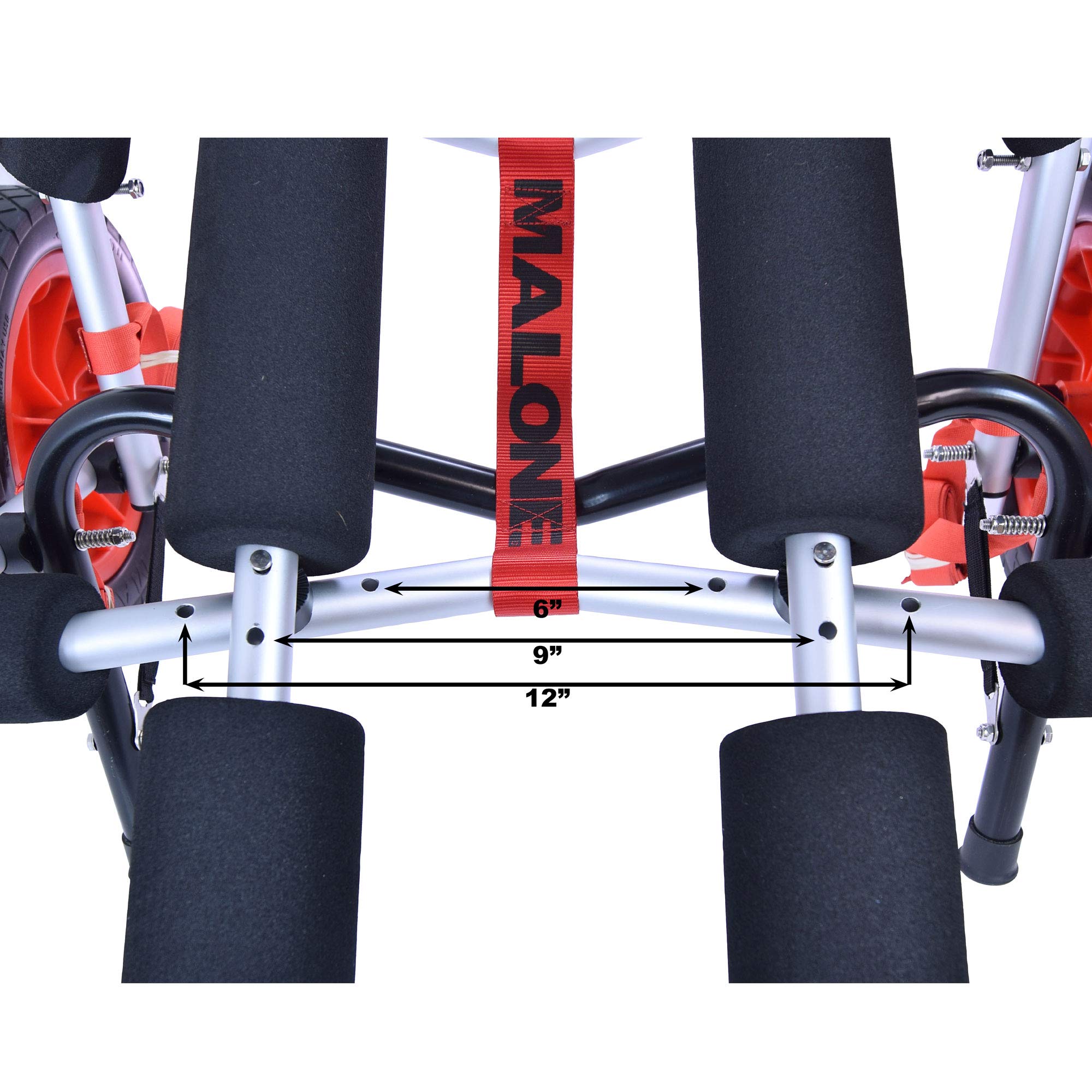 WideTrak Malone ATB Large Kayak/Canoe Cart with Bunks