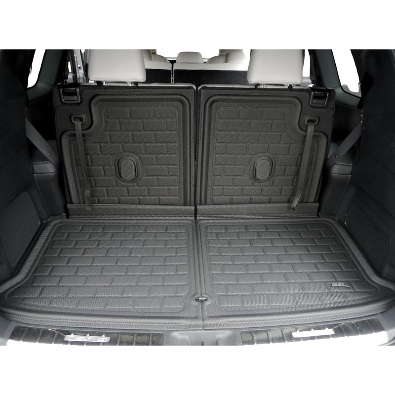 3D MAXpider Kagu Custom Fit Cargo Liner (Black) Compatible with Lexus TX 2024-2026 Manual - Behind 3rd Row Seatback Protecter & Cargo Liner