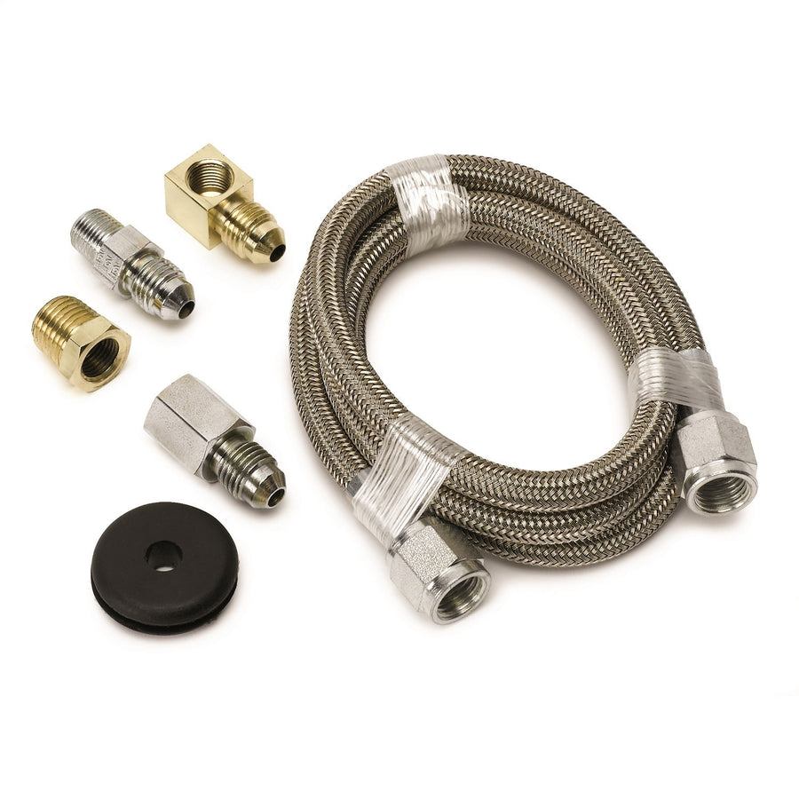 Braided Stainless Steel Hose Auto Meter 3227