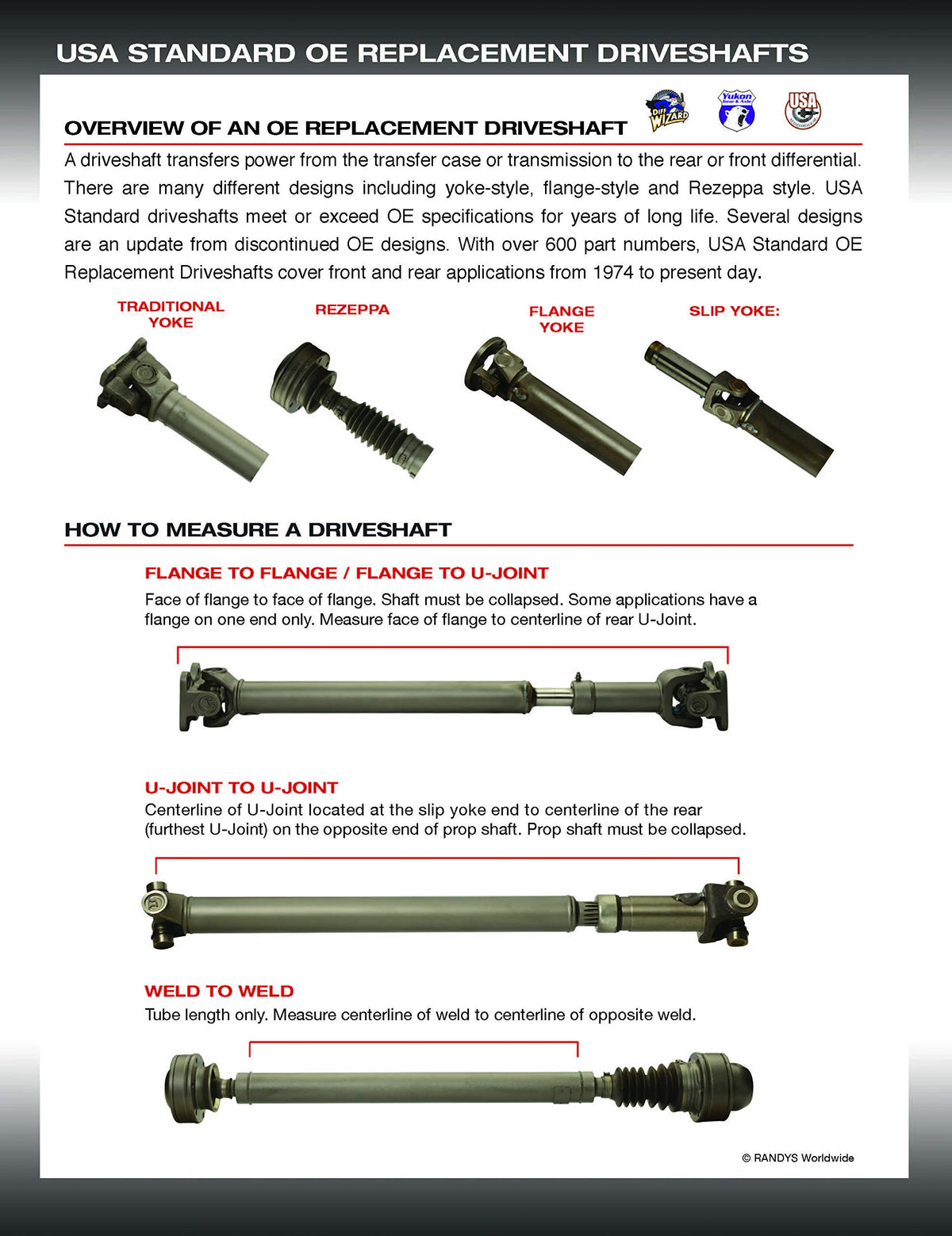 USA Standard Gear ZDS9296 Driveshaft Assembly Front OE, Mazda1994-1997 B3000 & B4000