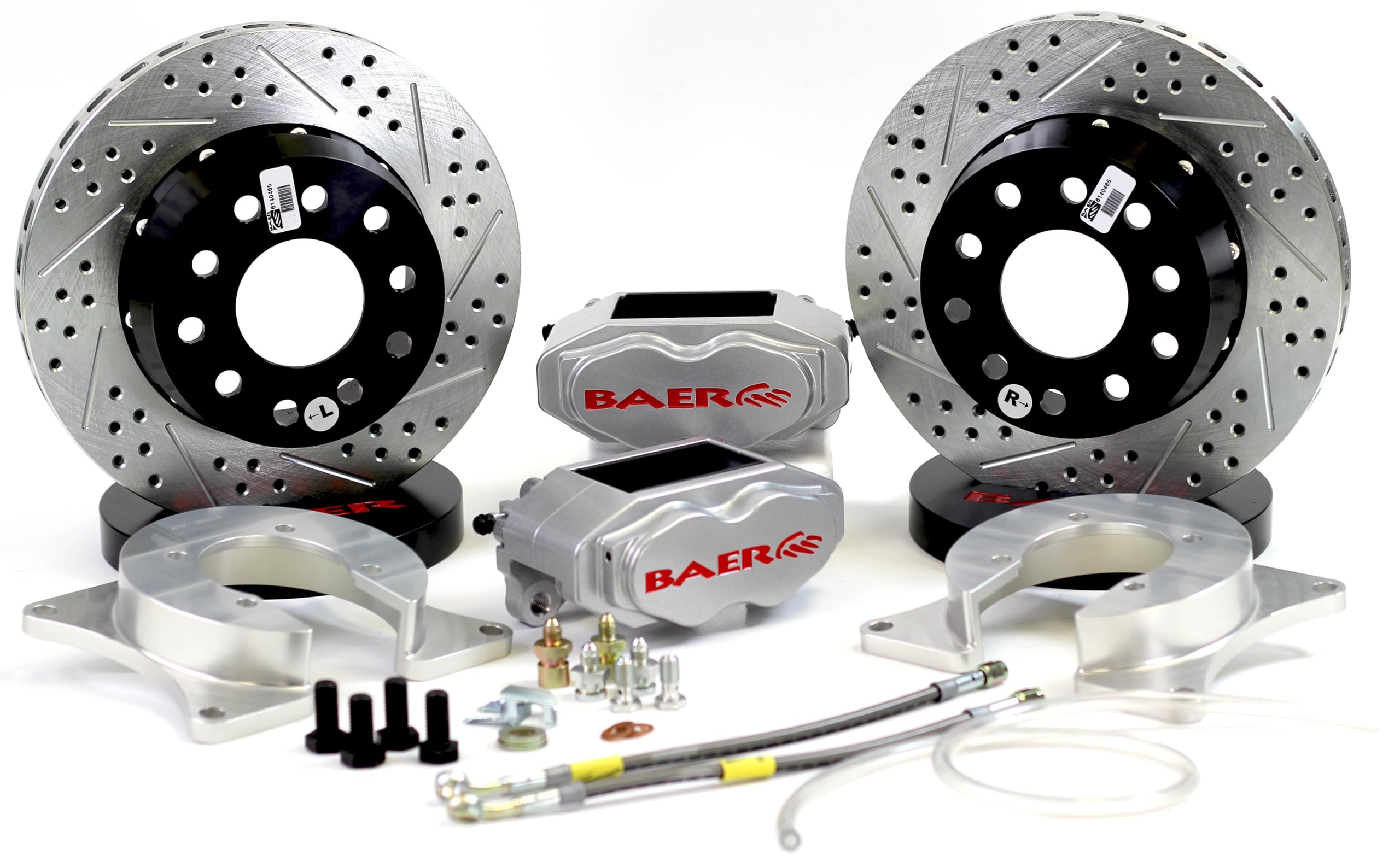 13" Ss4+ Brake Sys Rr Slvr Fr-S Brz Baer Brakes (4012000S)