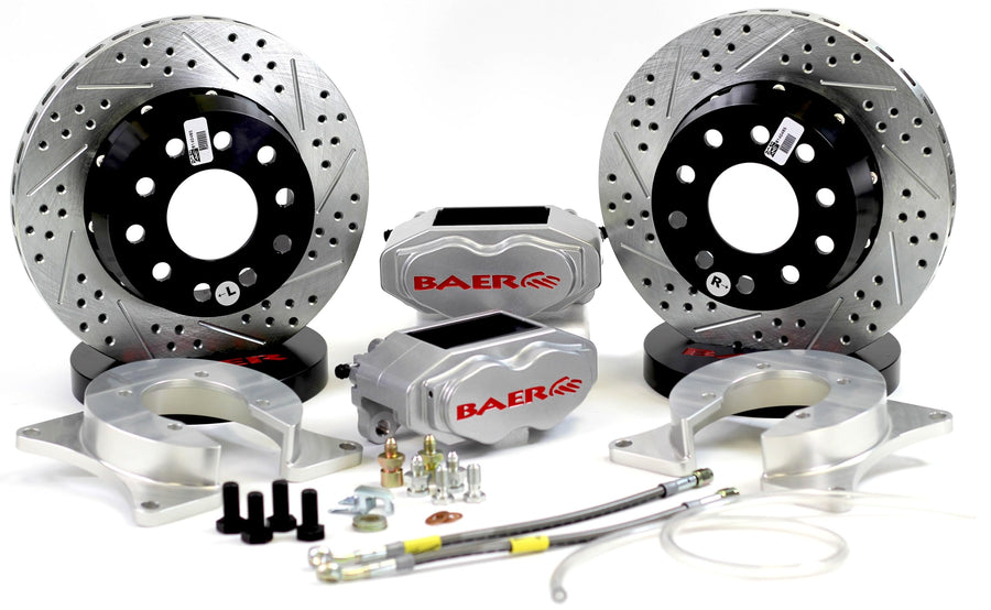 13" Ss4+ Brake Sys Rr Slvr Fr-S Brz Baer Brakes (4012000S)