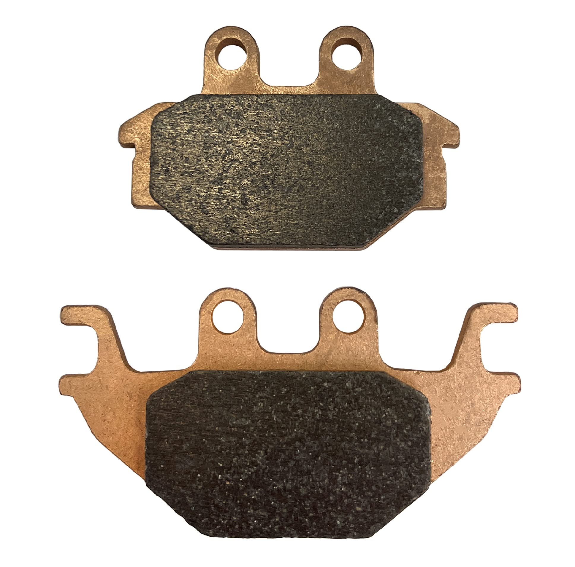 Demon Powersports Sintered Brake Pads Front Left/Right, Rear Left/Right for Kawasaki Brute/DVX 300/300, High Density Sintered Metallic Material For Better Grip (See Fitment Details in Description)