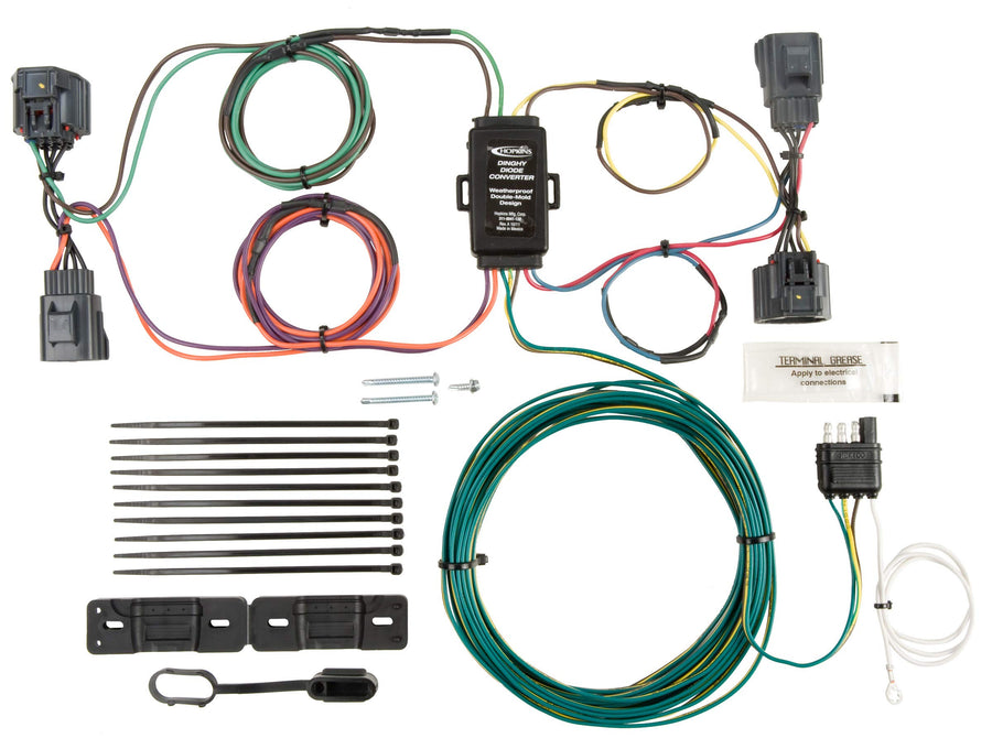 Plug-In Hopkins Simple Towed Vehicle Wiring Kit 56205