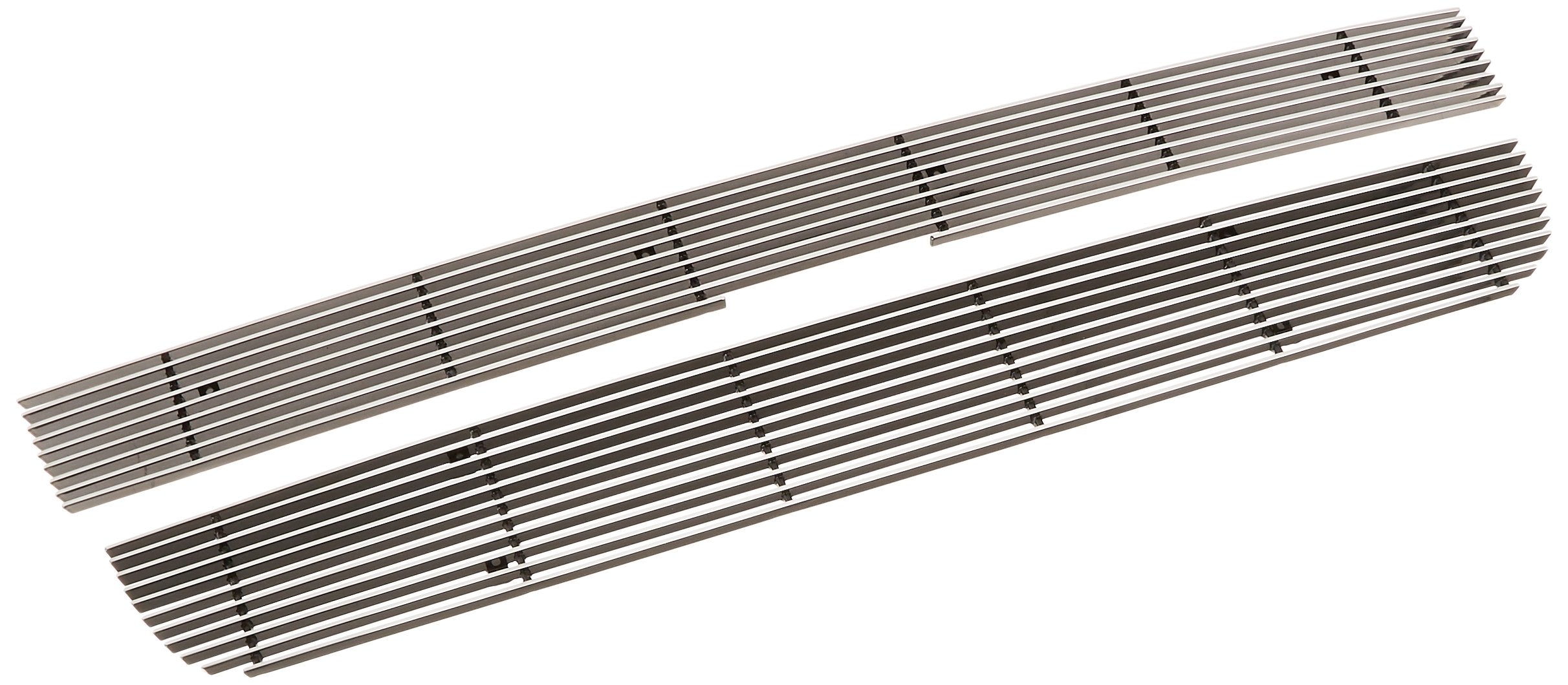 Horizontal T-Rex Grilles 21126 Aluminum Polished Finish Billet Grille Overlay for Chevrolet Express Van