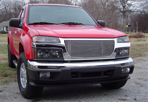Horizontal T-Rex 20370 Aluminum Polished Finish Billet Grille Insert for GMC Canyon