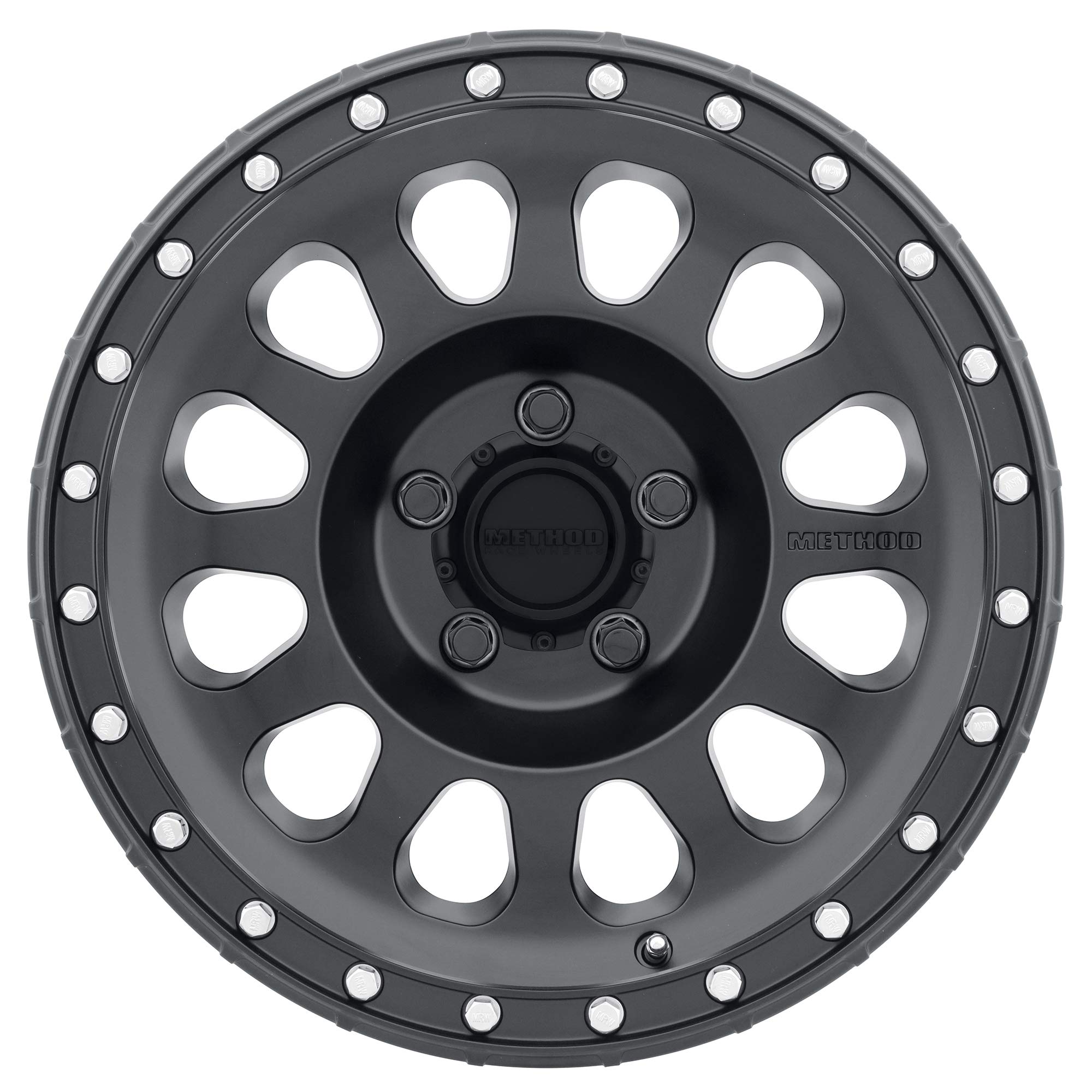 Method Race Wheels 17x8.5" Matte Black 5x5", 0mm offset 4.75" Backspace, MR31578550500