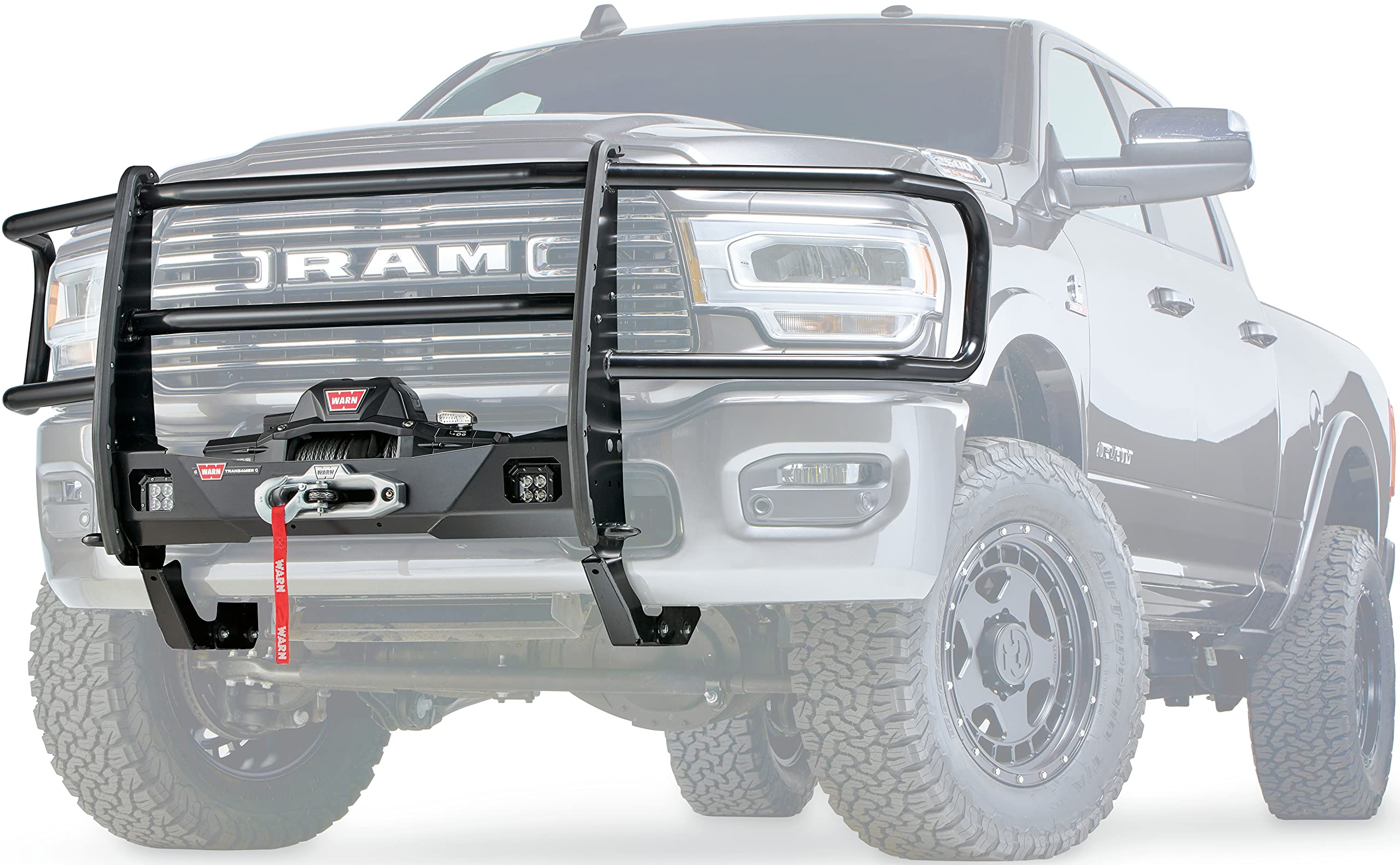 Trans4mer WARN 104821 Gen III Full Grille Guard, Fits: Dodge Ram HD (2019-2021)