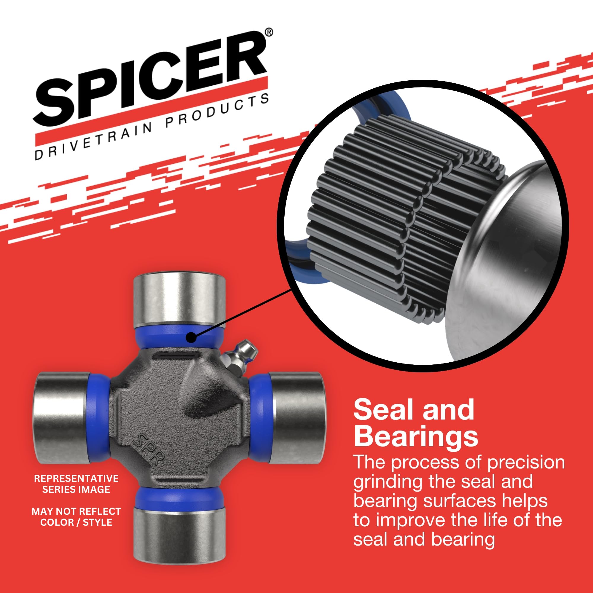 5-188X Spicer U-Joint Kit 1480 Series (OSR)