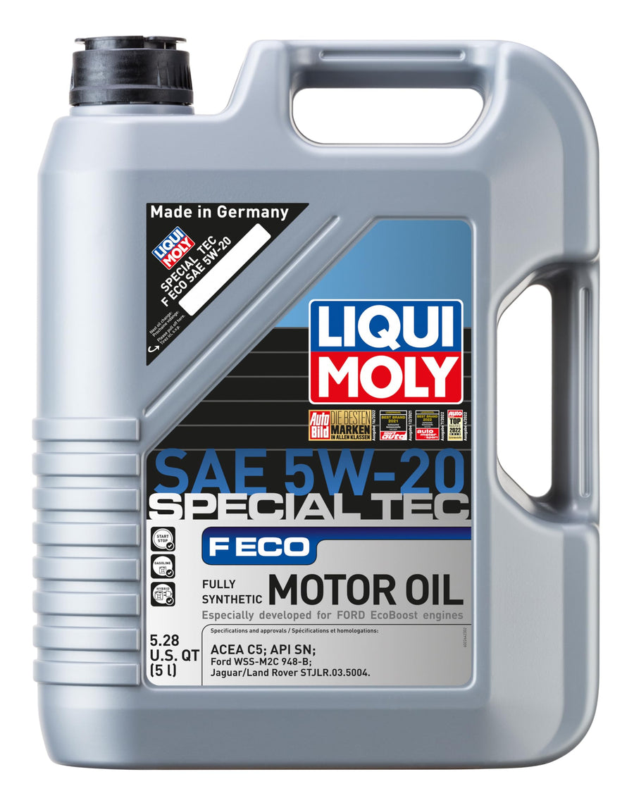 LIQUI MOLY ECO SAE 5W-20 Special Tec F | 5 L | Fully synthetic engine oil | SKU: 2264