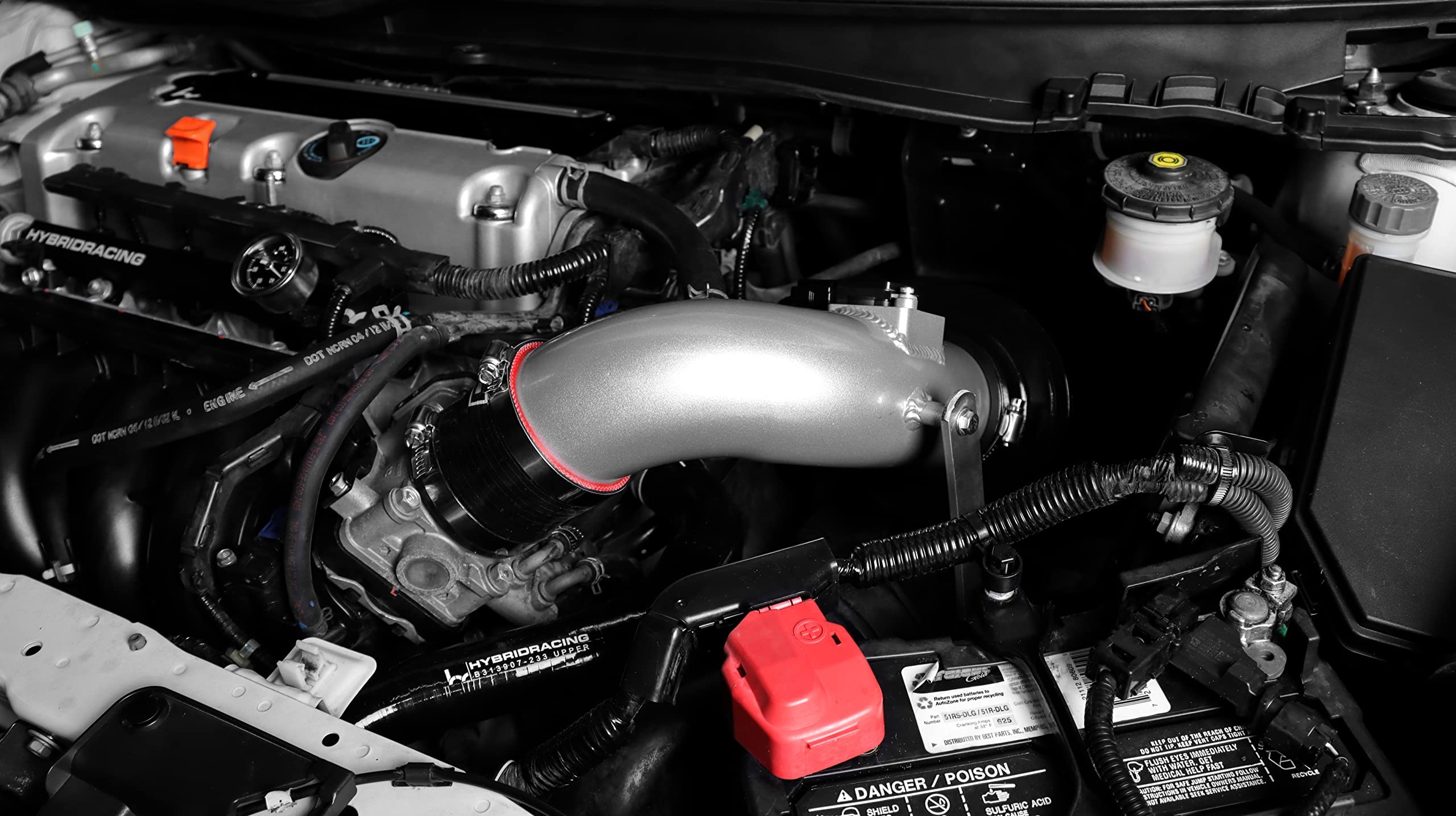 Short Ram Intake DC Sports For Use With (12-15 Honda CIVIC SI/13-15 Acura ILX 2.4L)