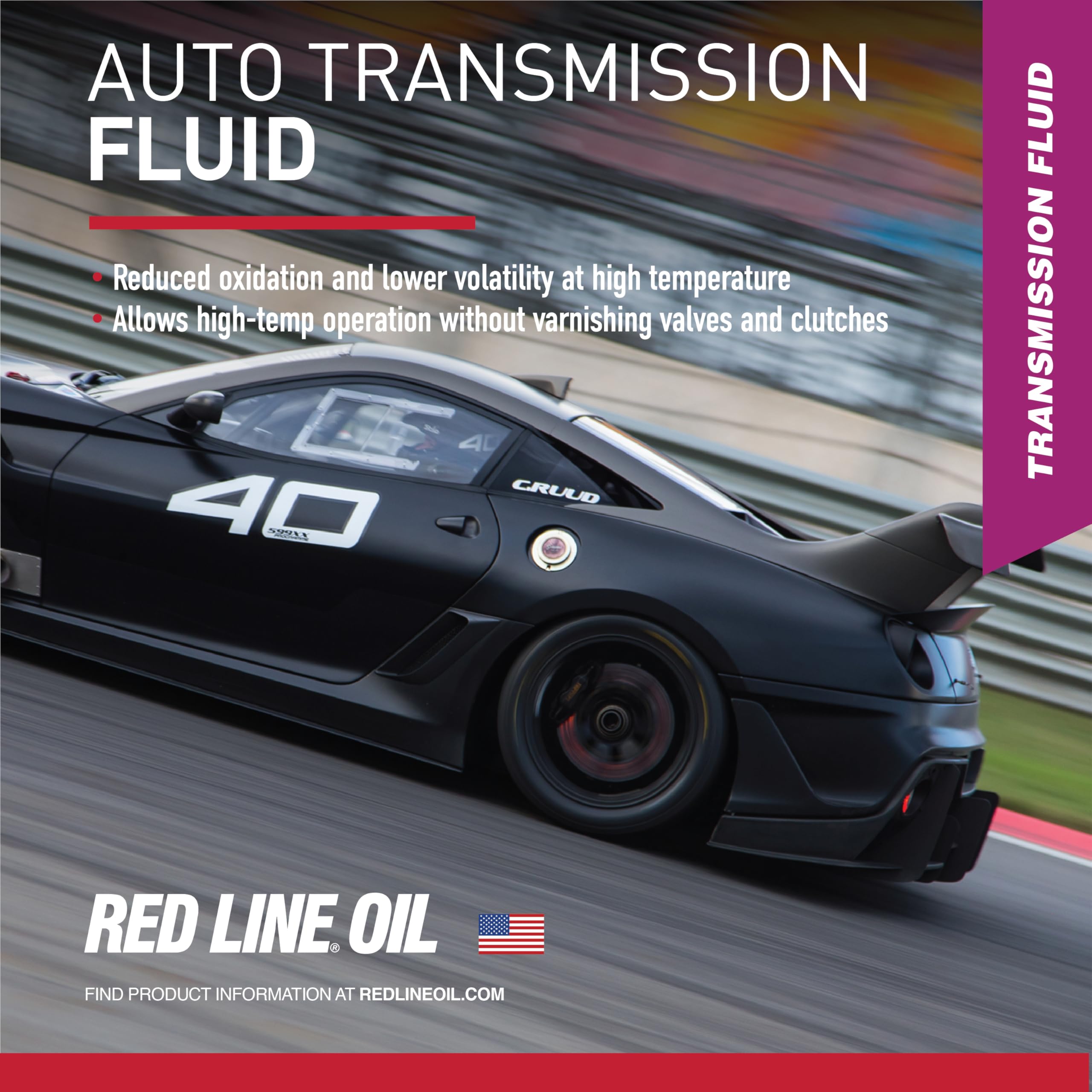 Synthetic Racing Type F Automatic Transmission Fluid (ATF) Red Line - 1 Quart