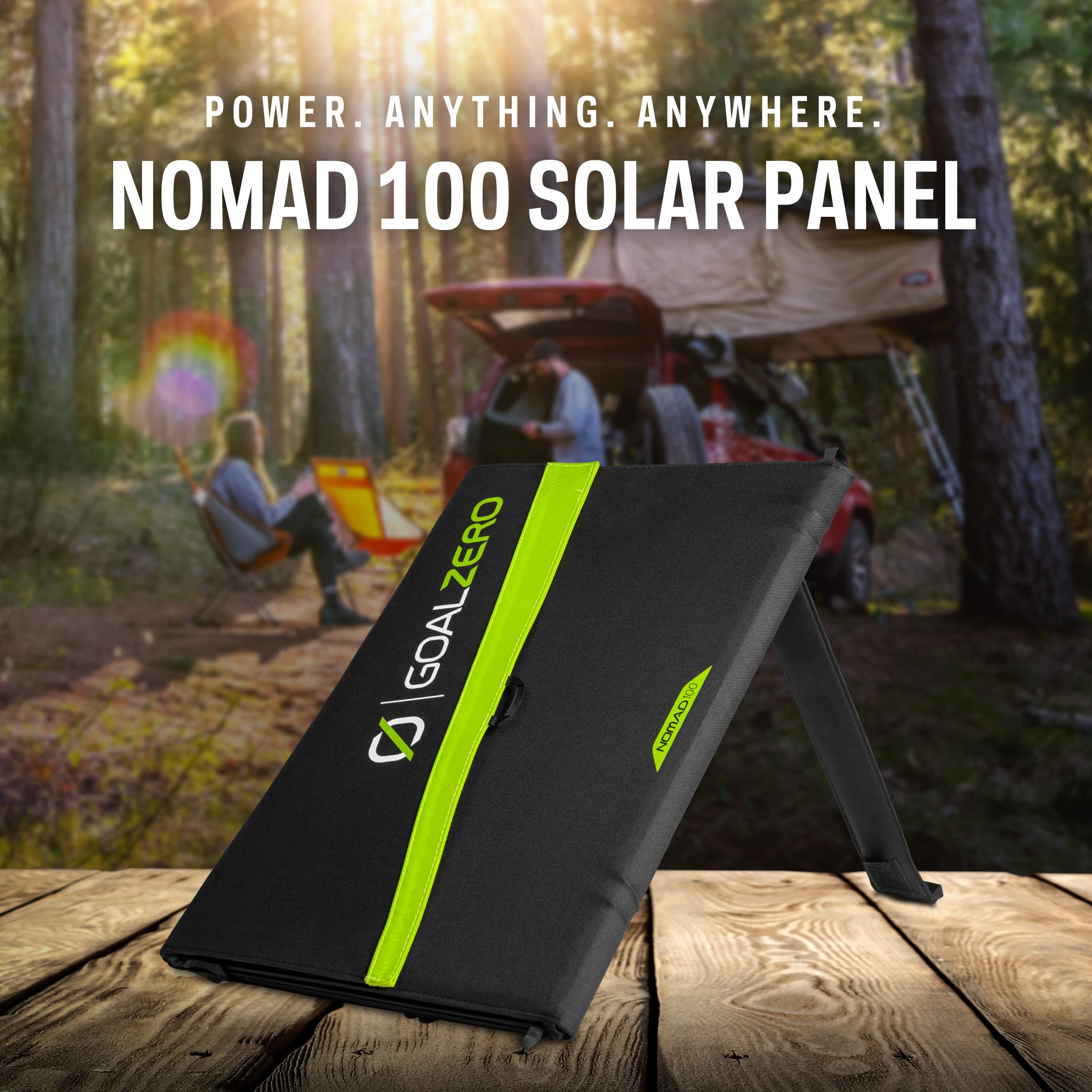 Goal Zero 100 Watt Nomad Monocrystalline Portable Solar Panel
