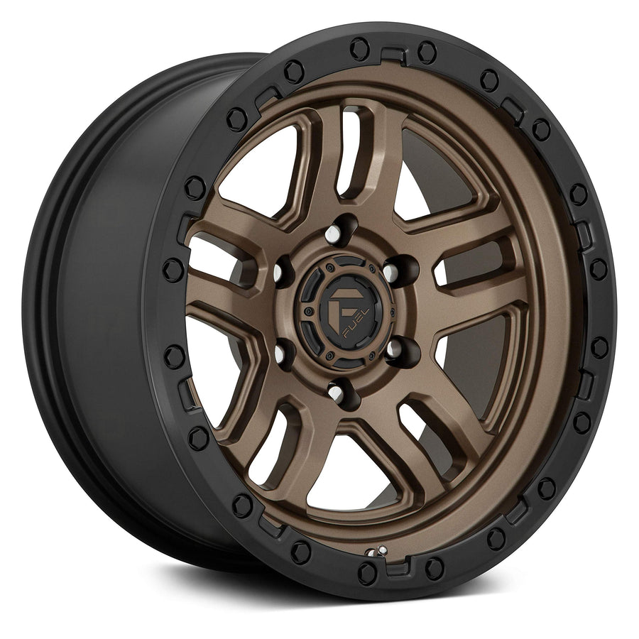 FUEL AMMO 1PC MATTE BRONZE BLACK BEAD RING 20x10 5x127.00 MATTE BRONZE BLACK BEAD RING (-18 mm) AUTOMOTIVE WHEEL
