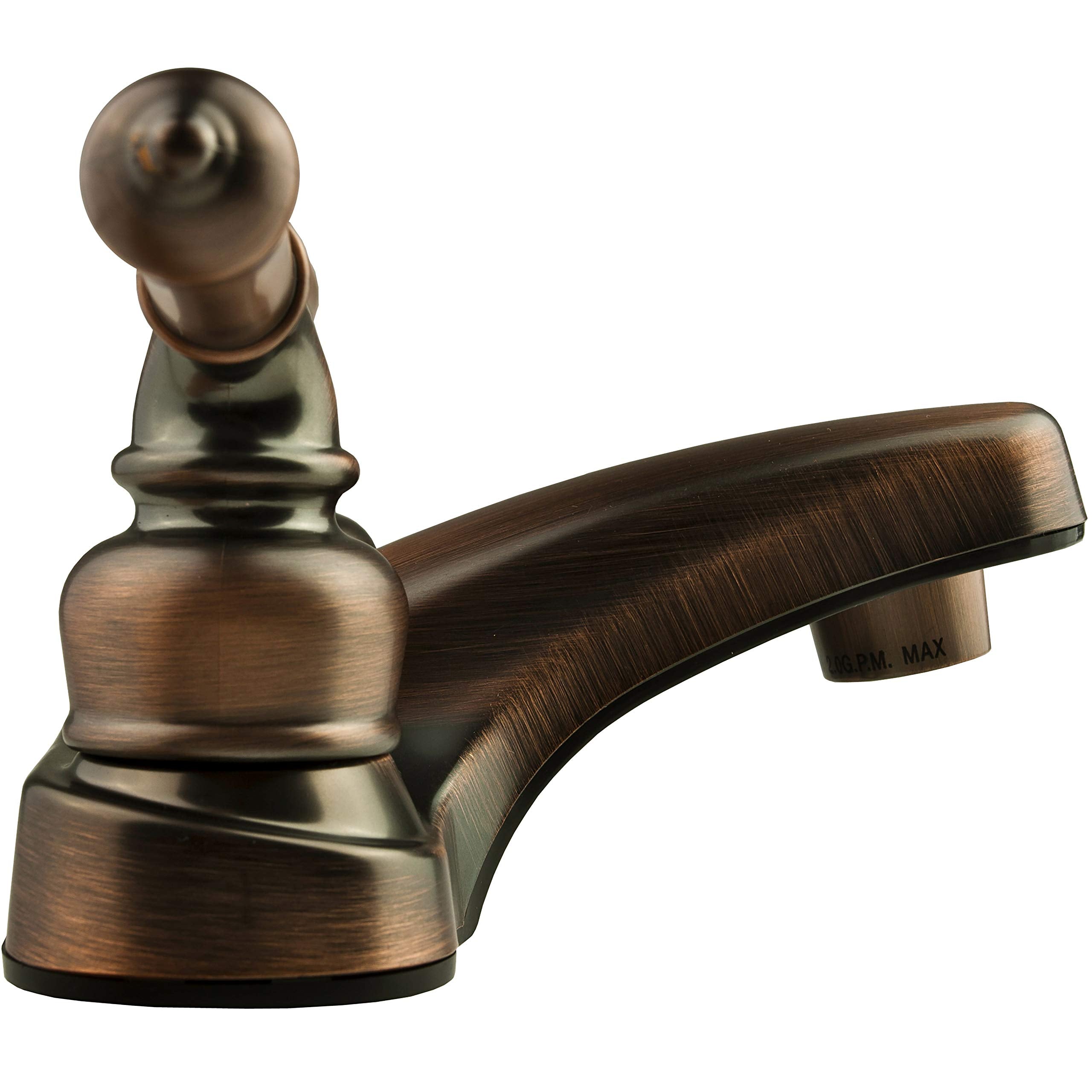 Dura Faucet RV DF-PL700C-ORB 2-Hole Bathroom Faucet with Classic 2-Handles (Oil Rubbed Bronze)