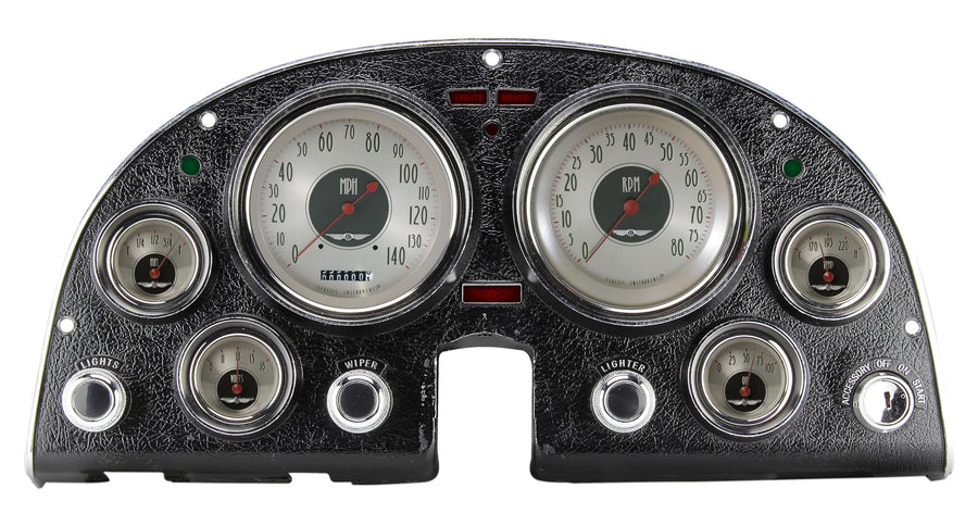 All-American Classic Instruments CO63AN Nickel Direct Fit Gauge Package