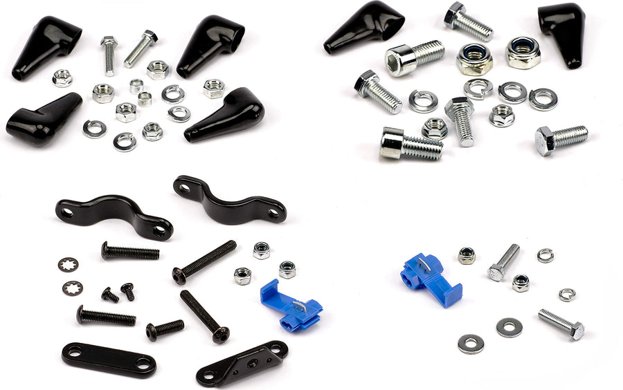100993 WARN Service Part - Winch Mounting Hardware Kit, Fits: VRX Winches