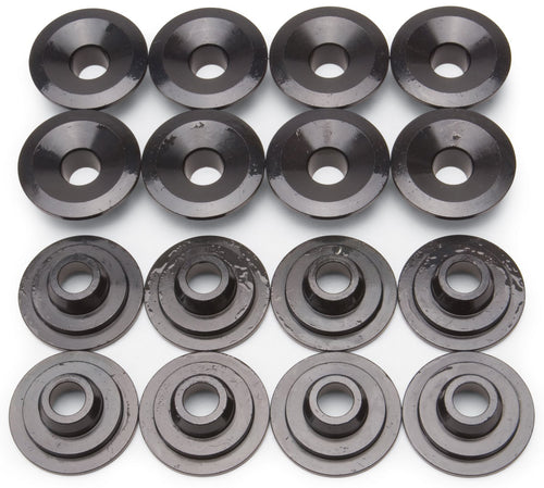 Edelbrock Valve Spring Retainer 9715 Valve Spring Diameter 1.55 in. 16 pc. Black-Oxide Finish